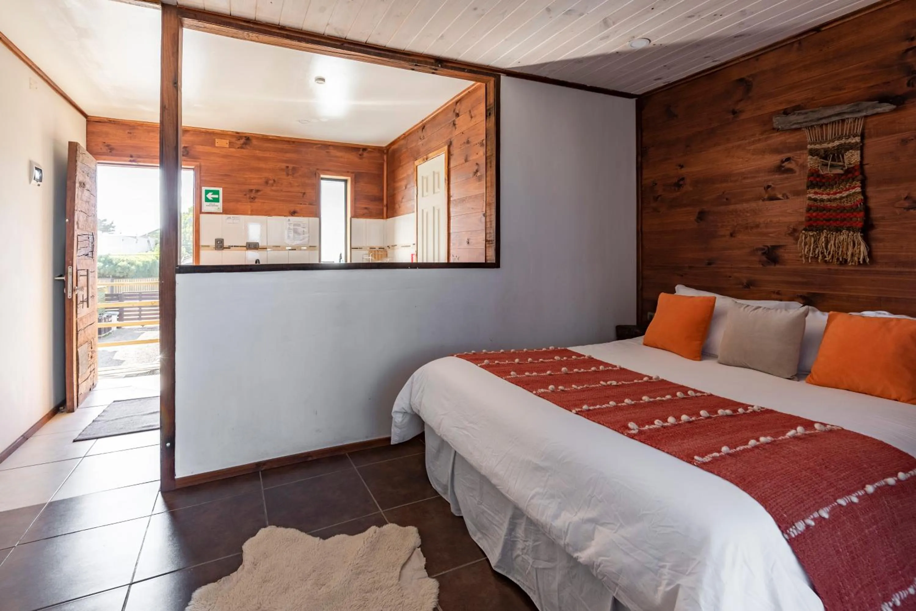 Bed in Pichilemu Apart Hotel
