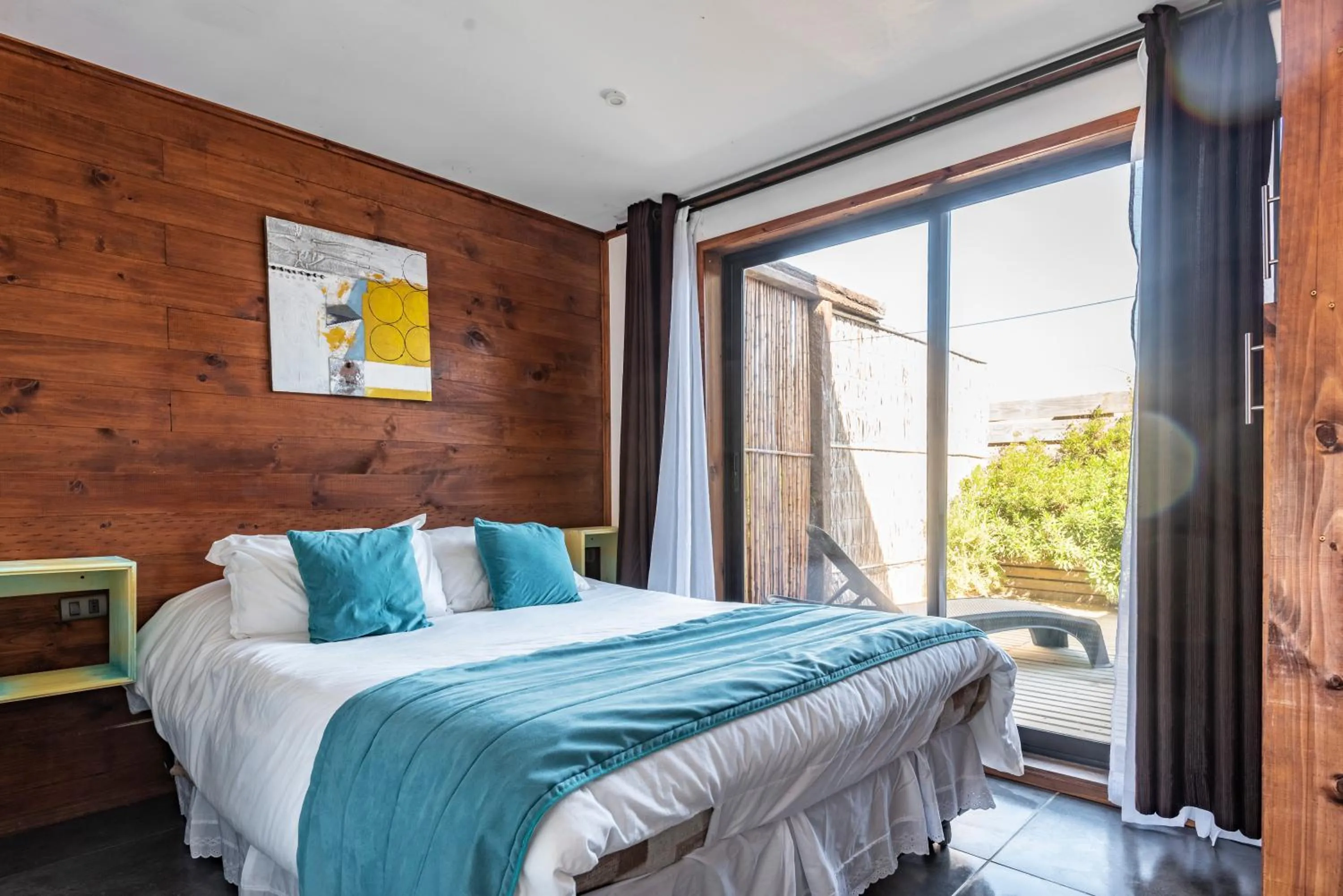 Bed in Pichilemu Apart Hotel