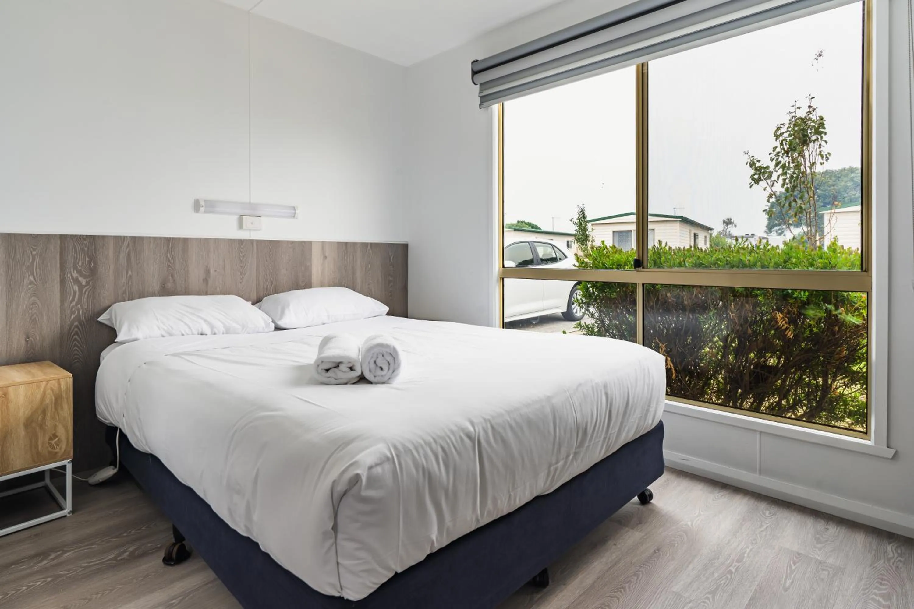 Bed in BIG4 Tassie Getaway Park Stanley