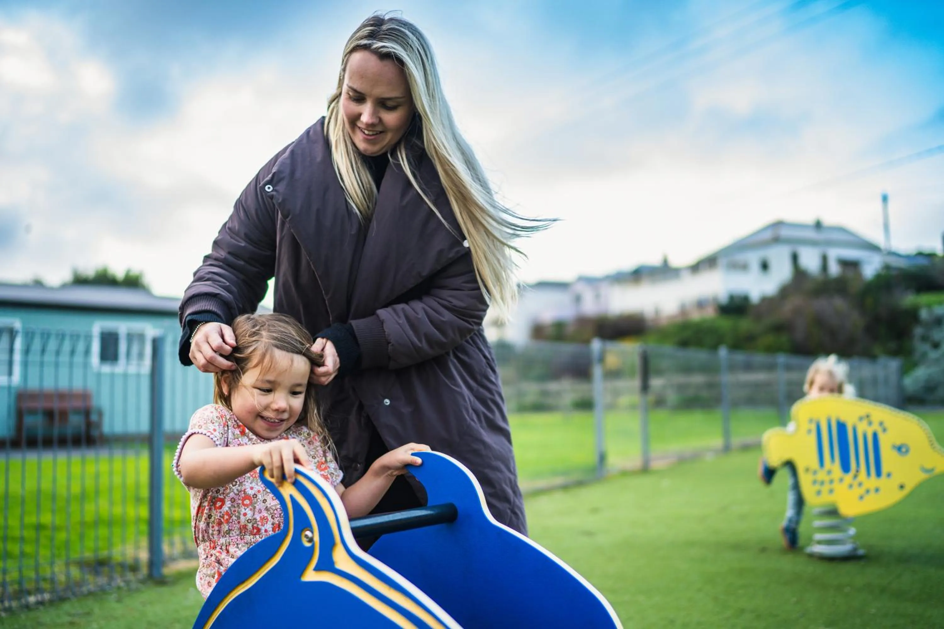 Children play ground in BIG4 Tassie Getaway Park Stanley