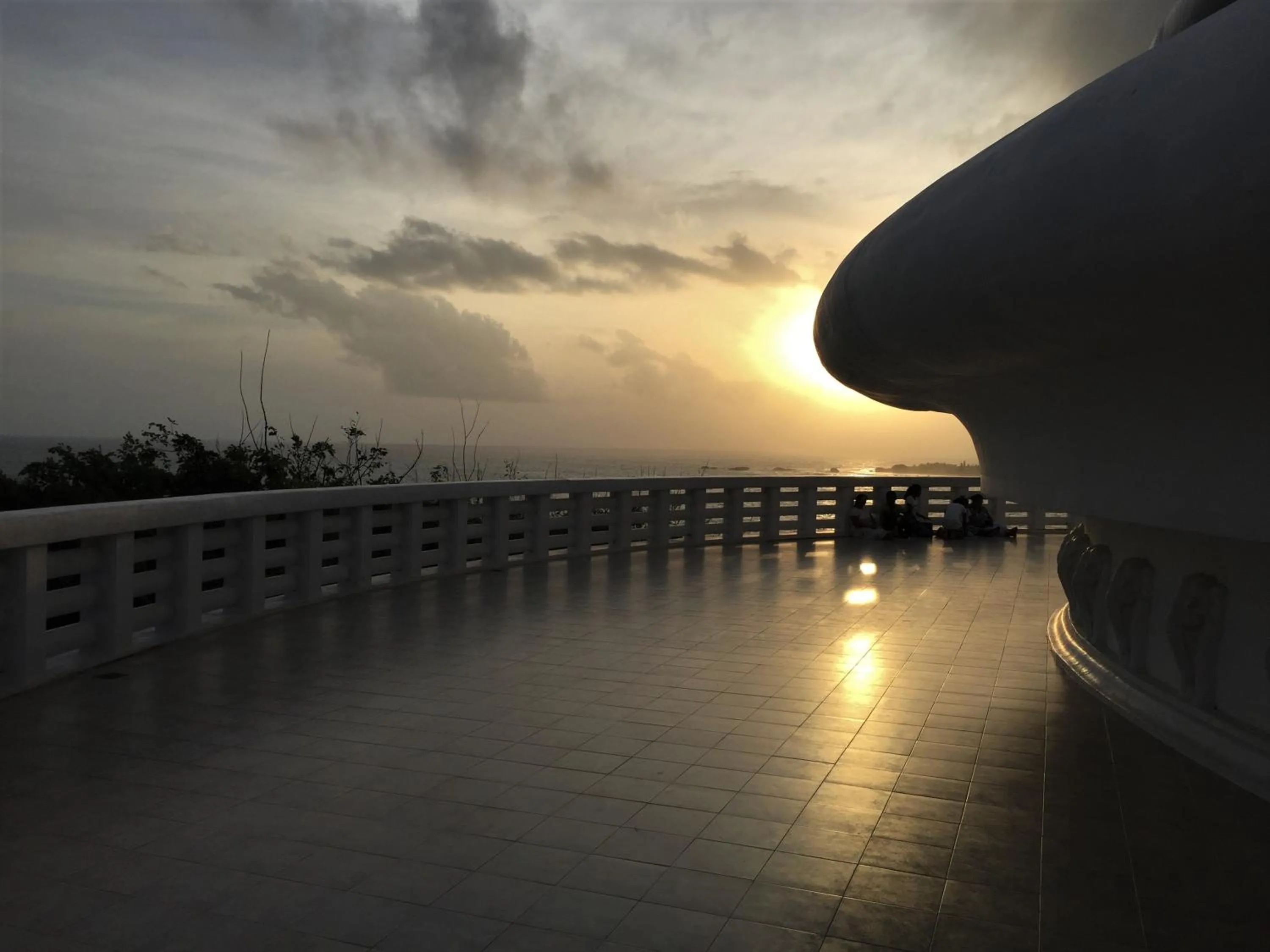 Sunset in Villa Kaetana Lanka Unawatuna