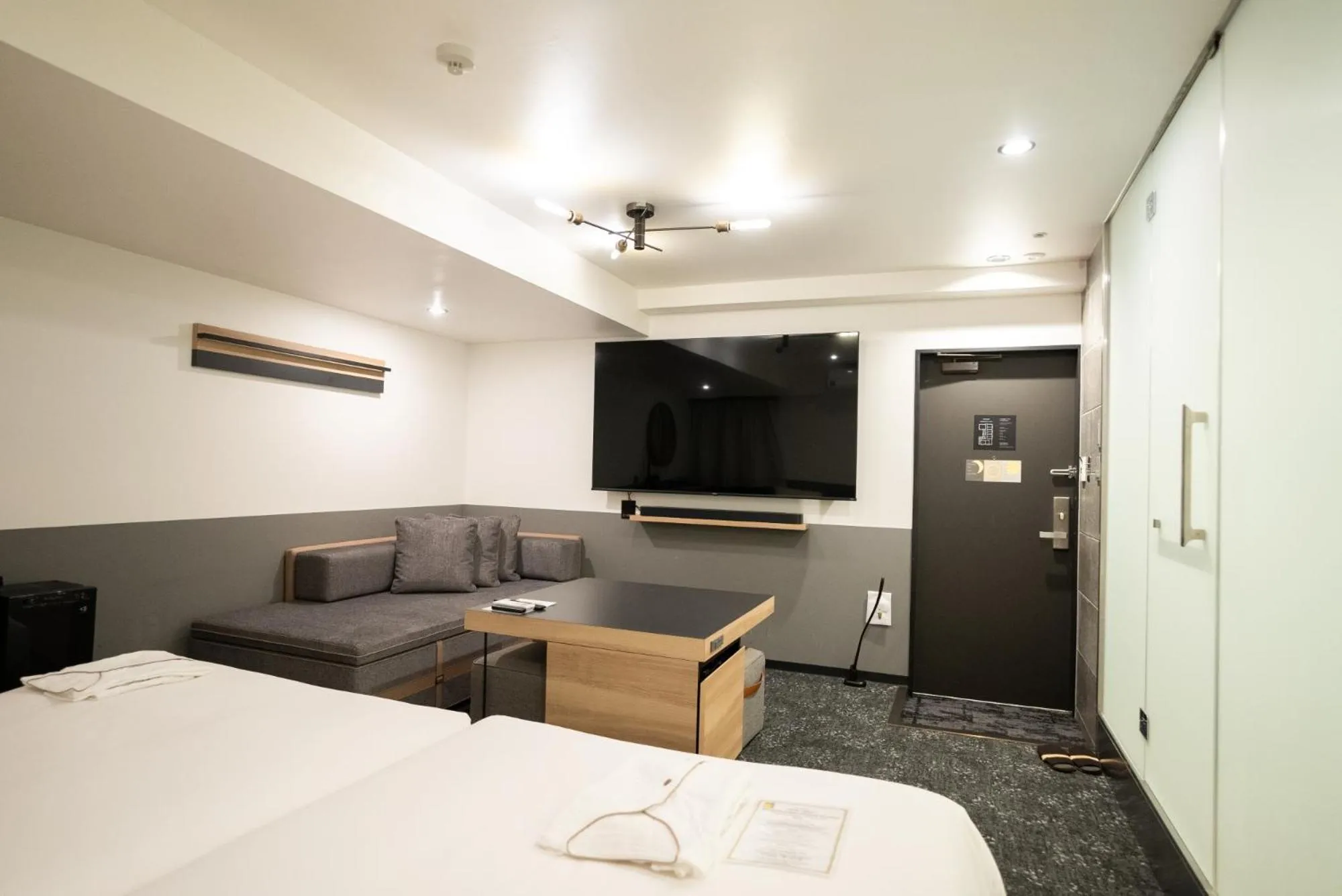 Photo of the whole room, Bed in Hotel Cordia Osaka