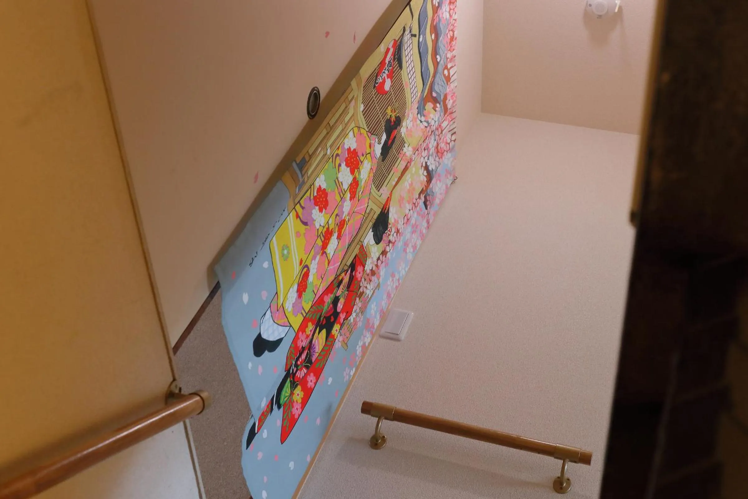 Decorative detail in Oyado Shogoin