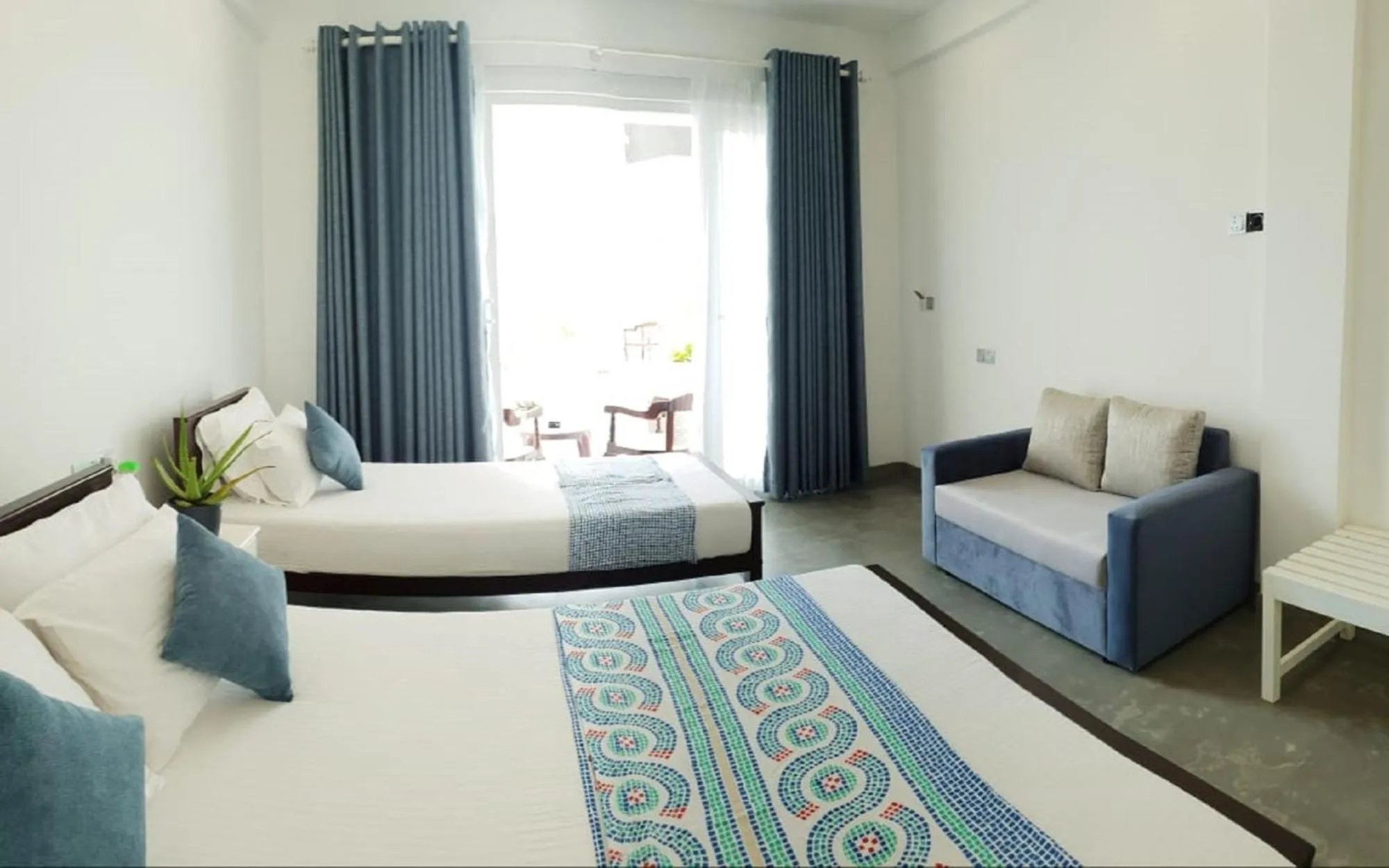 Bedroom, Bed in Hotel Blue Note