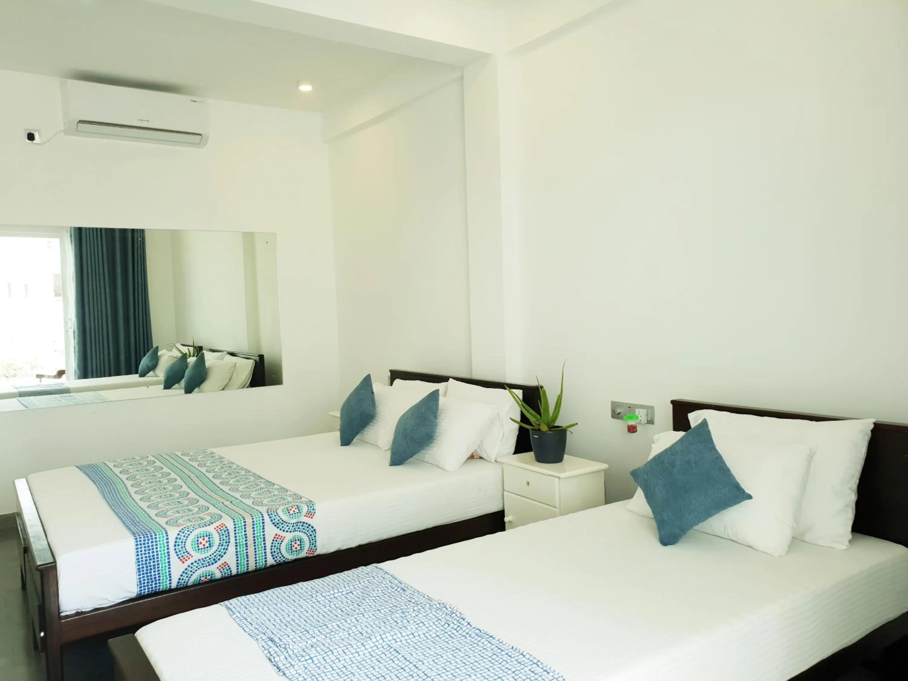 Bed in Hotel Blue Note