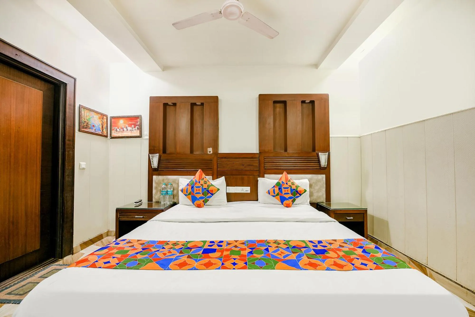 Bed in FabHotel Grand Boutique