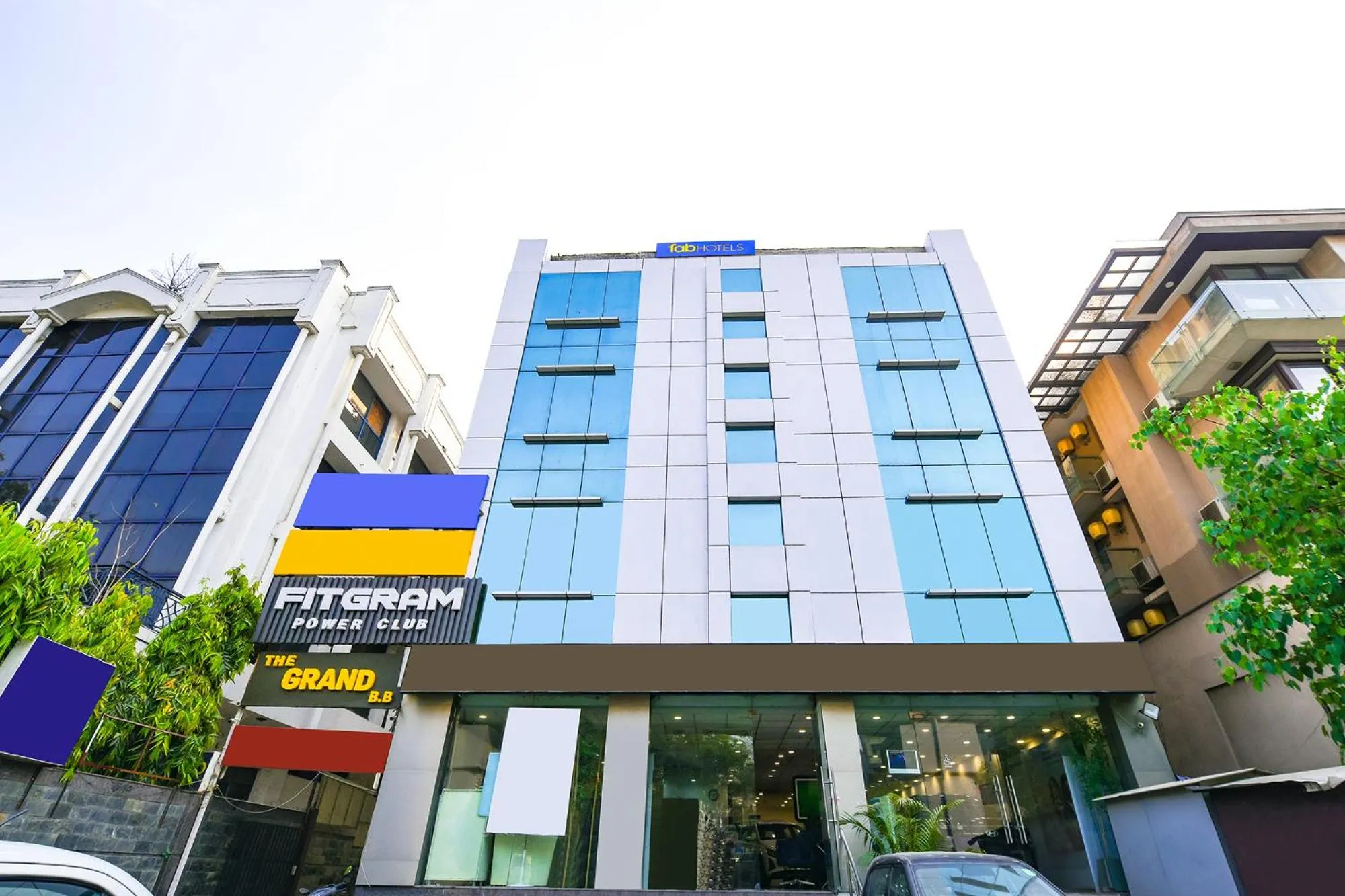 Property building in FabHotel Grand Boutique