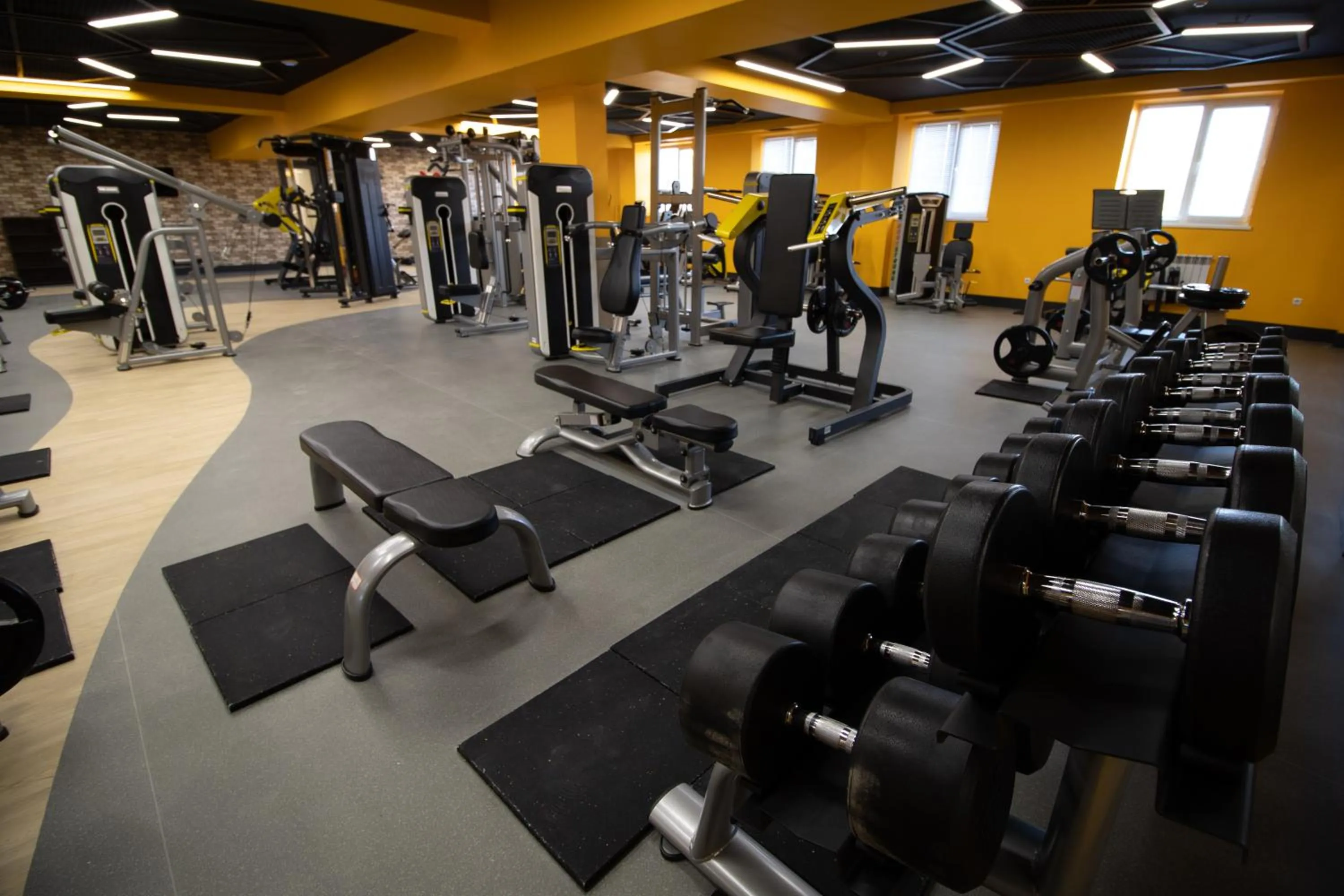 Fitness centre/facilities in Aragats Hotel