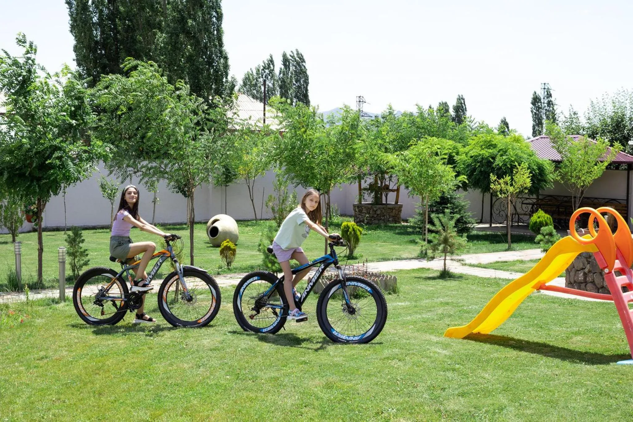 People in Aragats Hotel