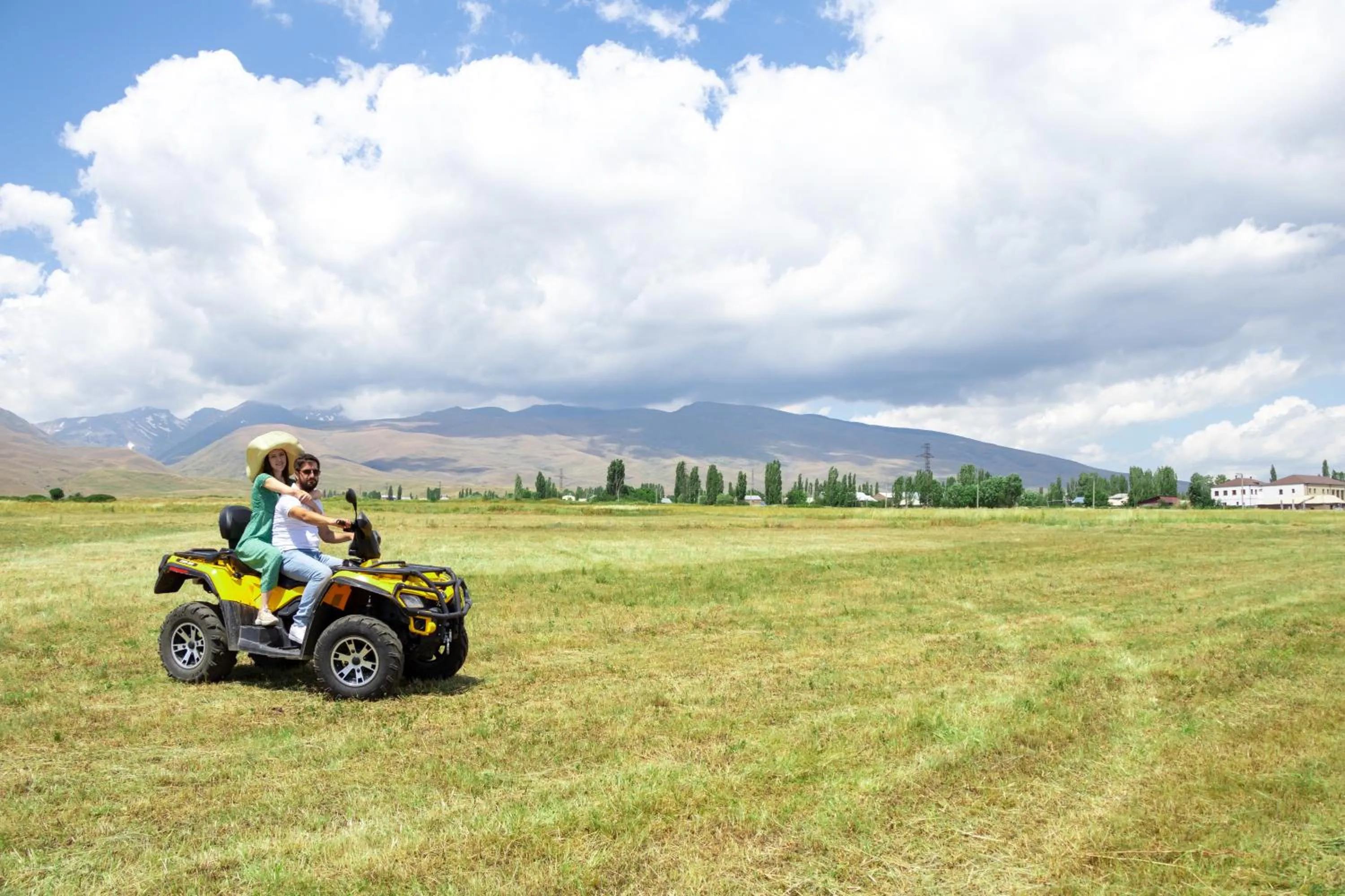 People in Aragats Hotel