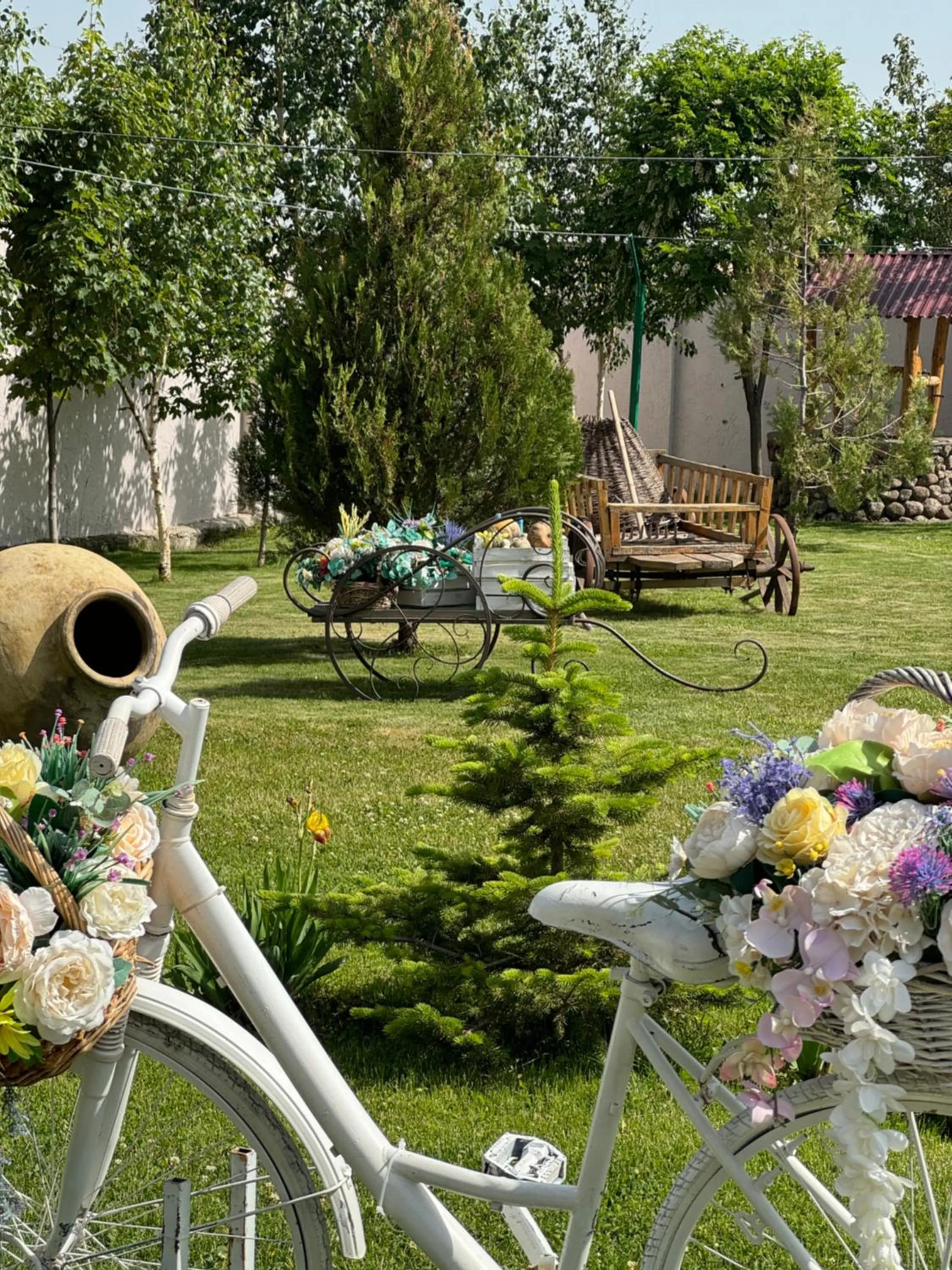 Garden in Aragats Hotel