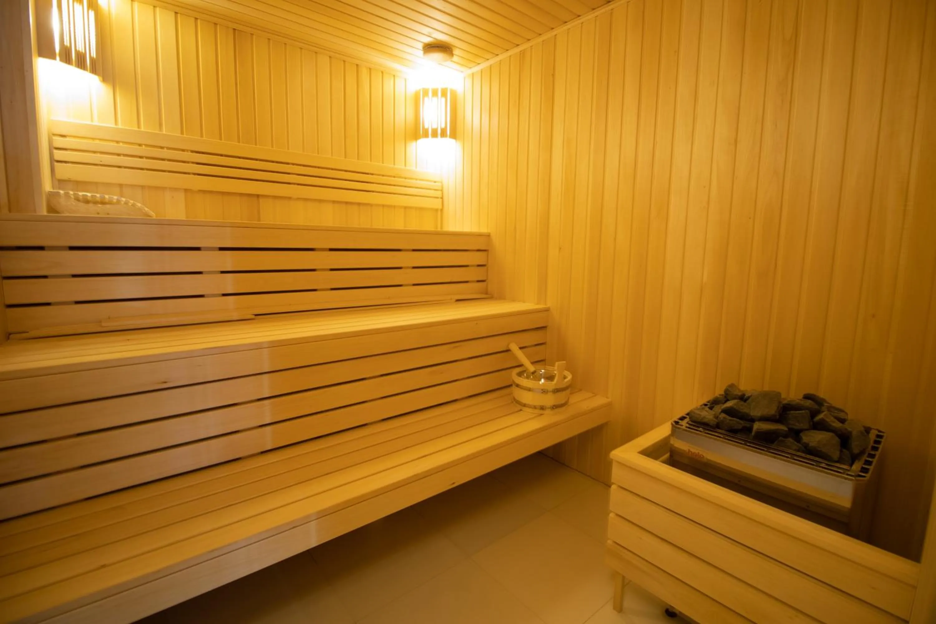 Sauna in Aragats Hotel