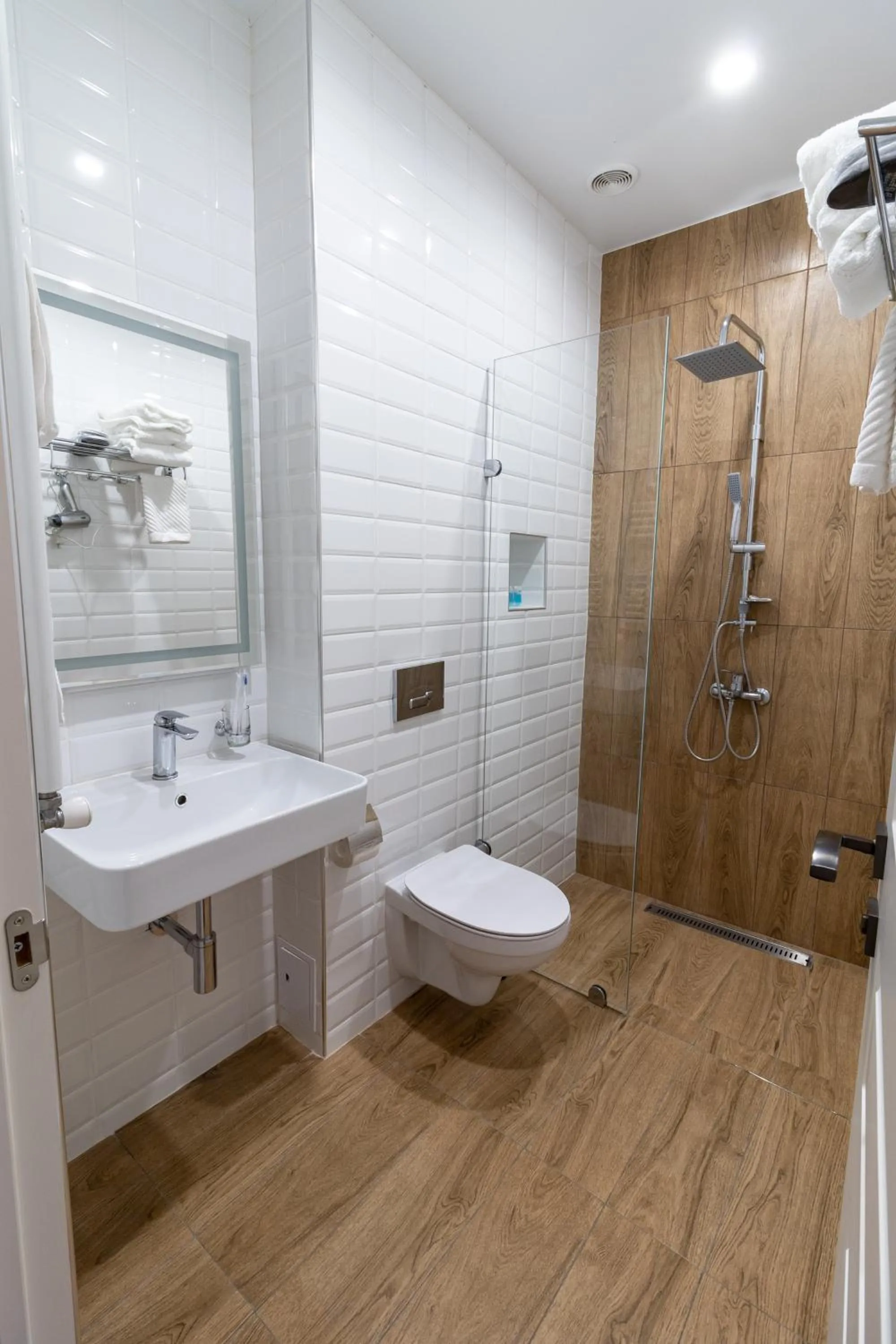 Shower in Aragats Hotel