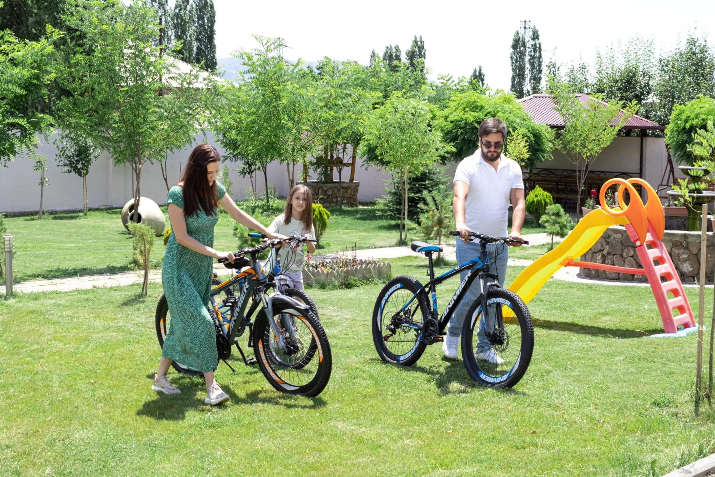 People in Aragats Hotel