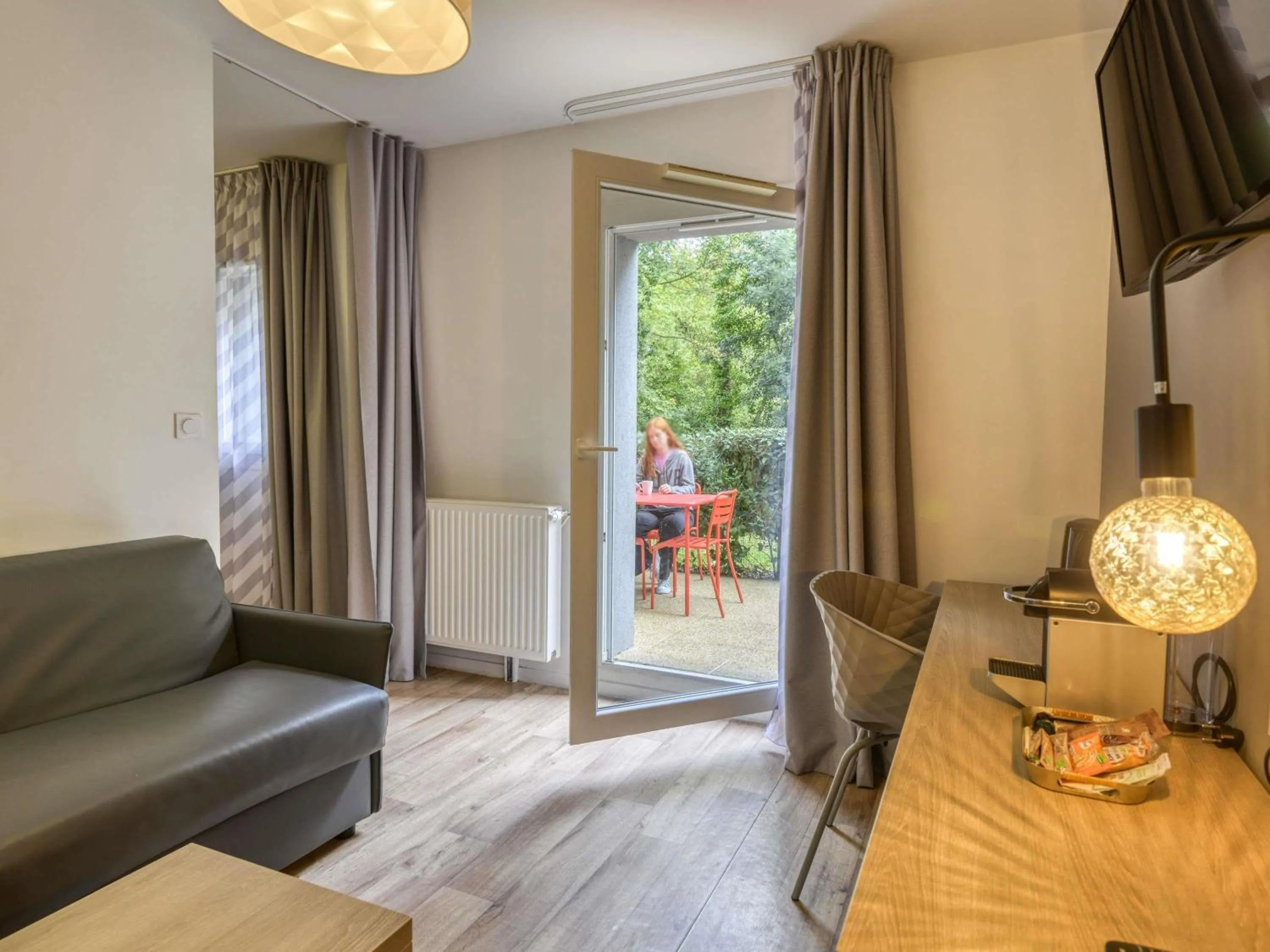 Bedroom in Aparthotel Adagio Access Saint Nazaire