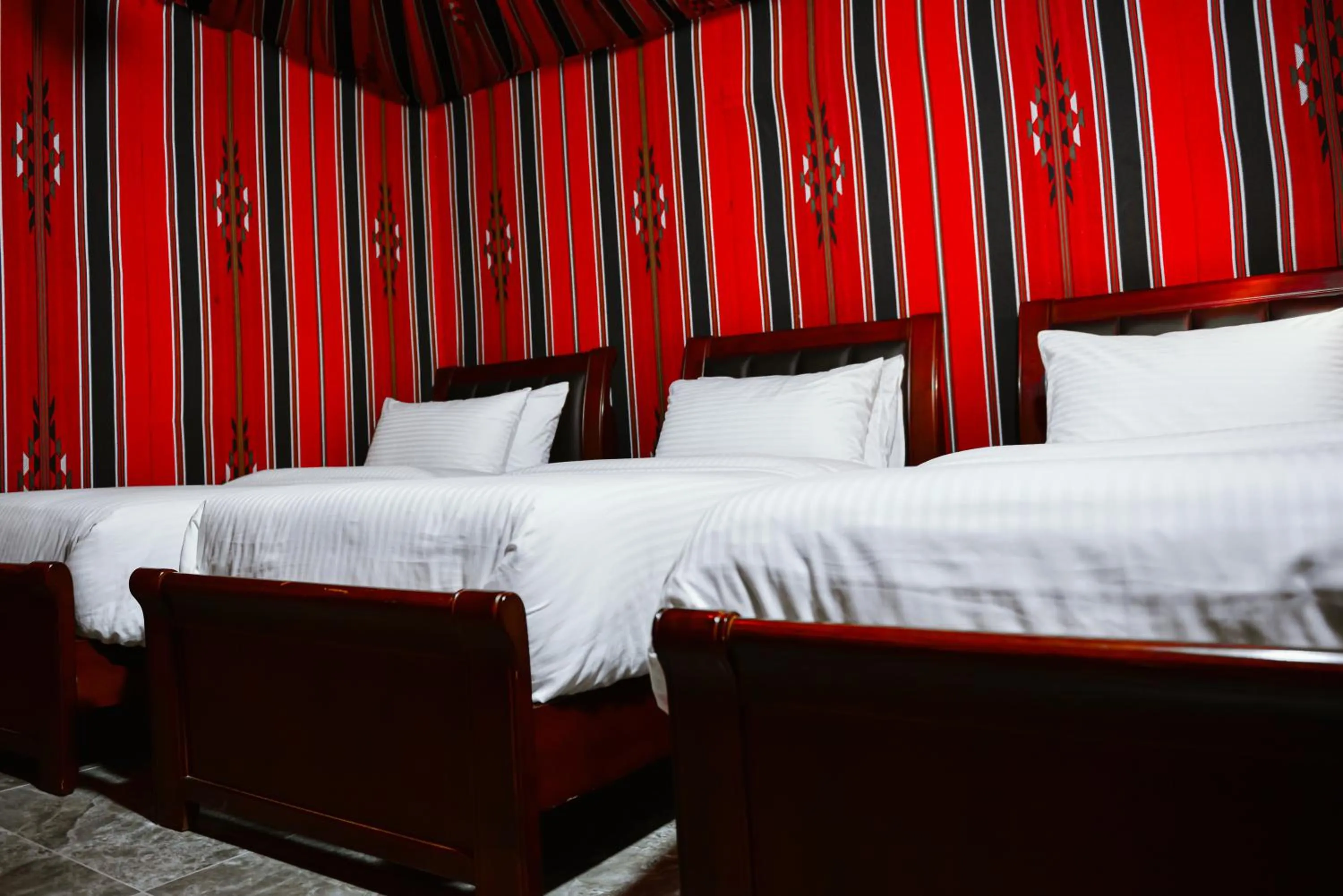 Photo of the whole room, Bed in Little Petra Bedouin Camp