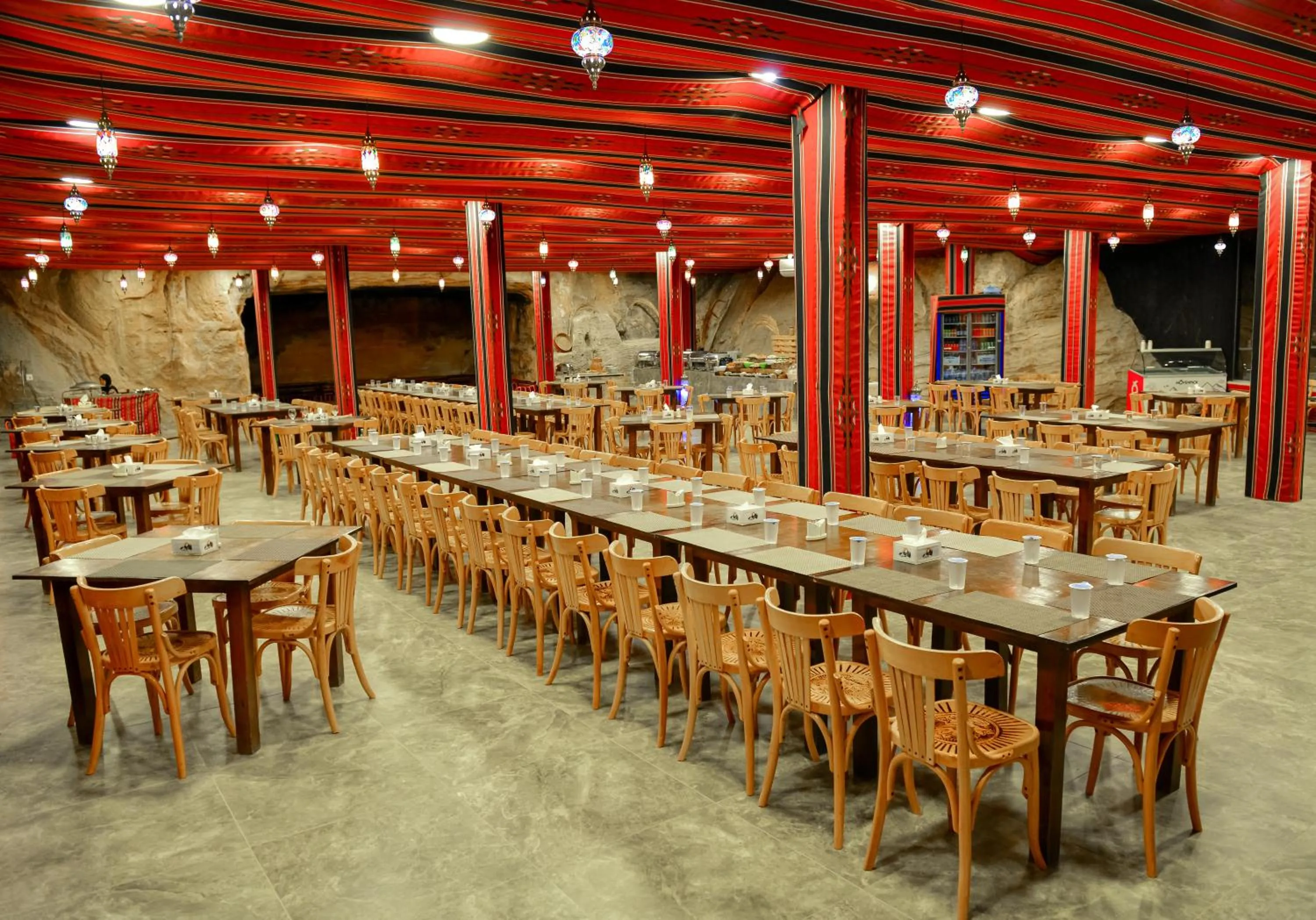 Restaurant/places to eat in Little Petra Bedouin Camp