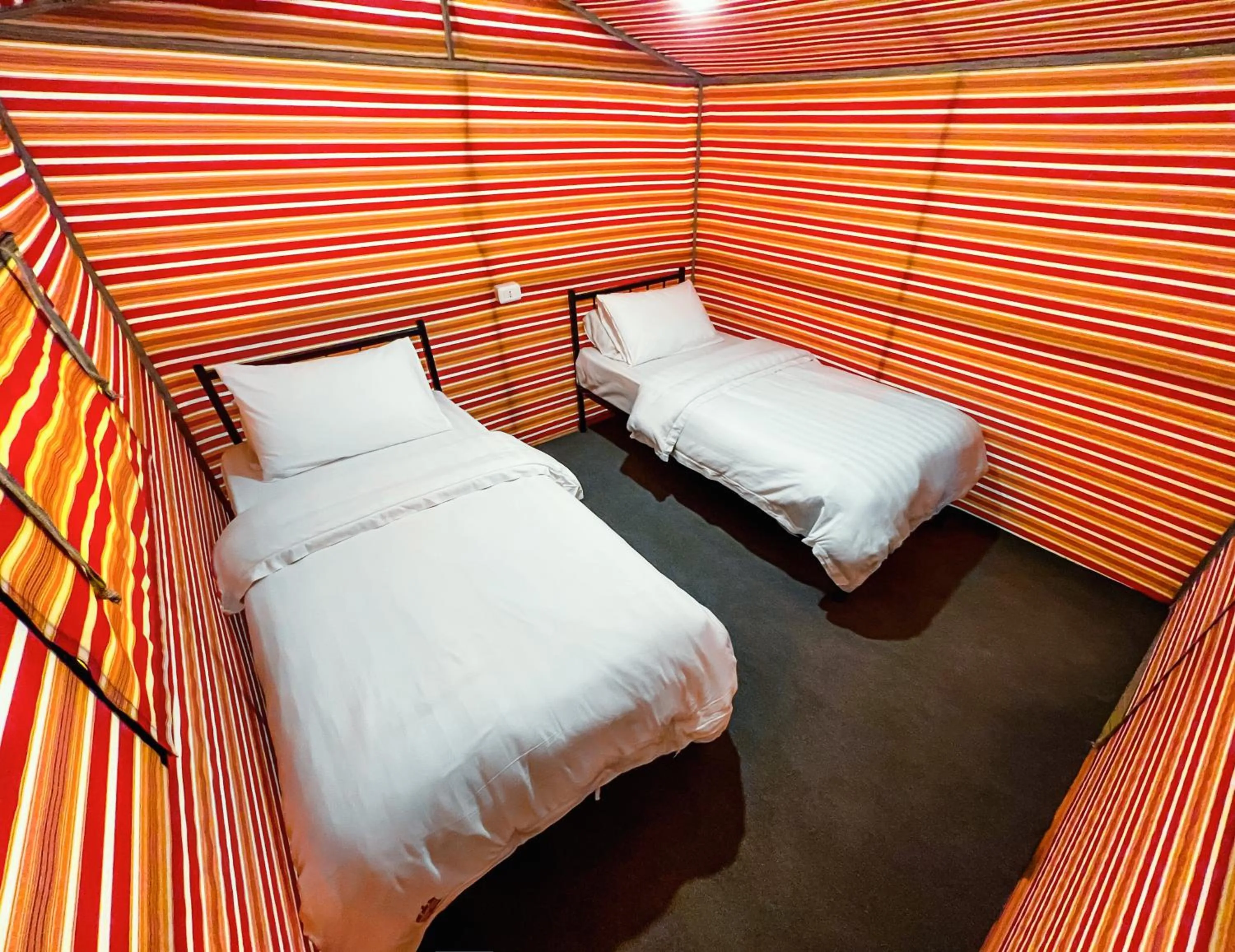 Photo of the whole room, Bed in Little Petra Bedouin Camp