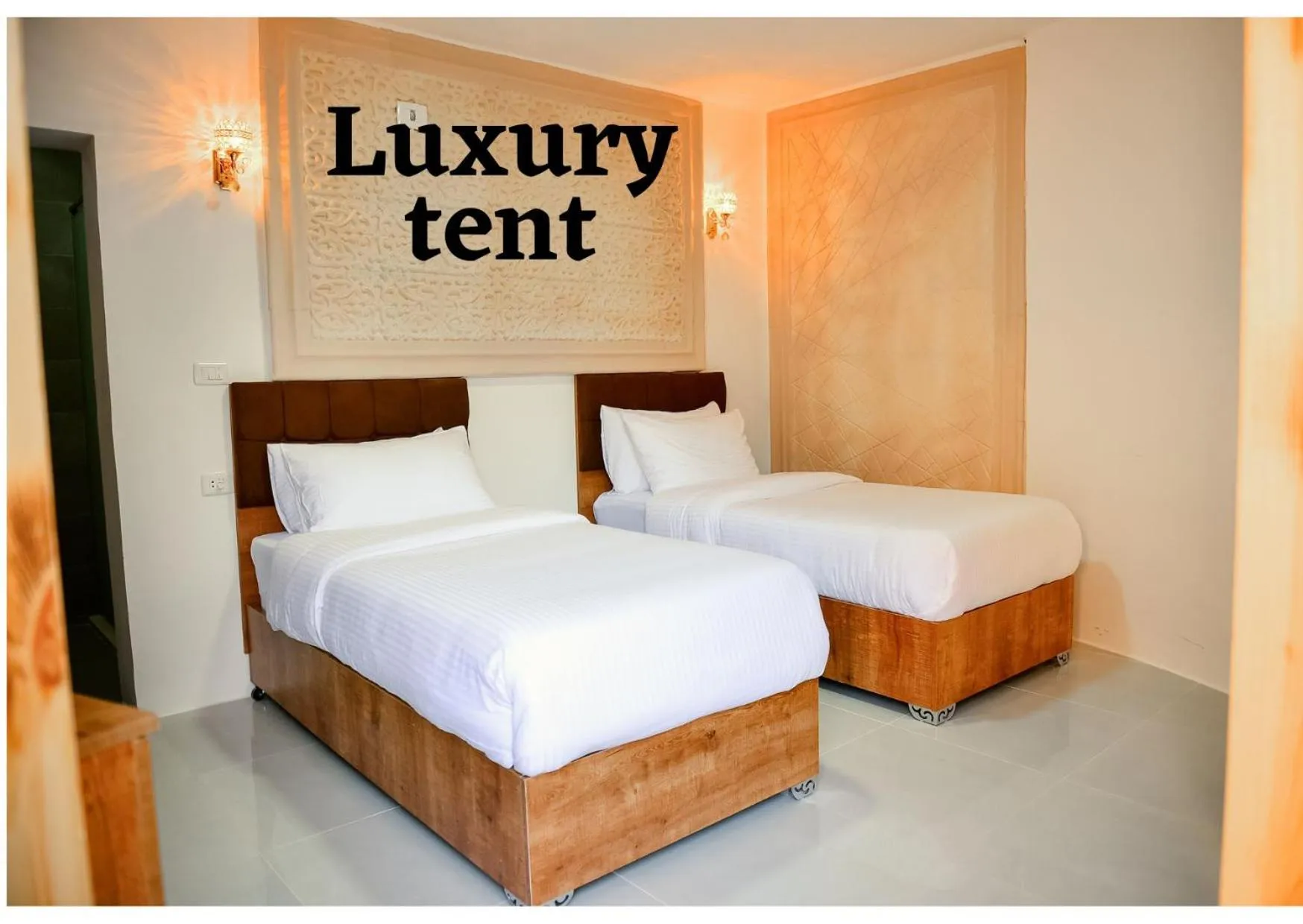 Photo of the whole room, Bed in Little Petra Bedouin Camp