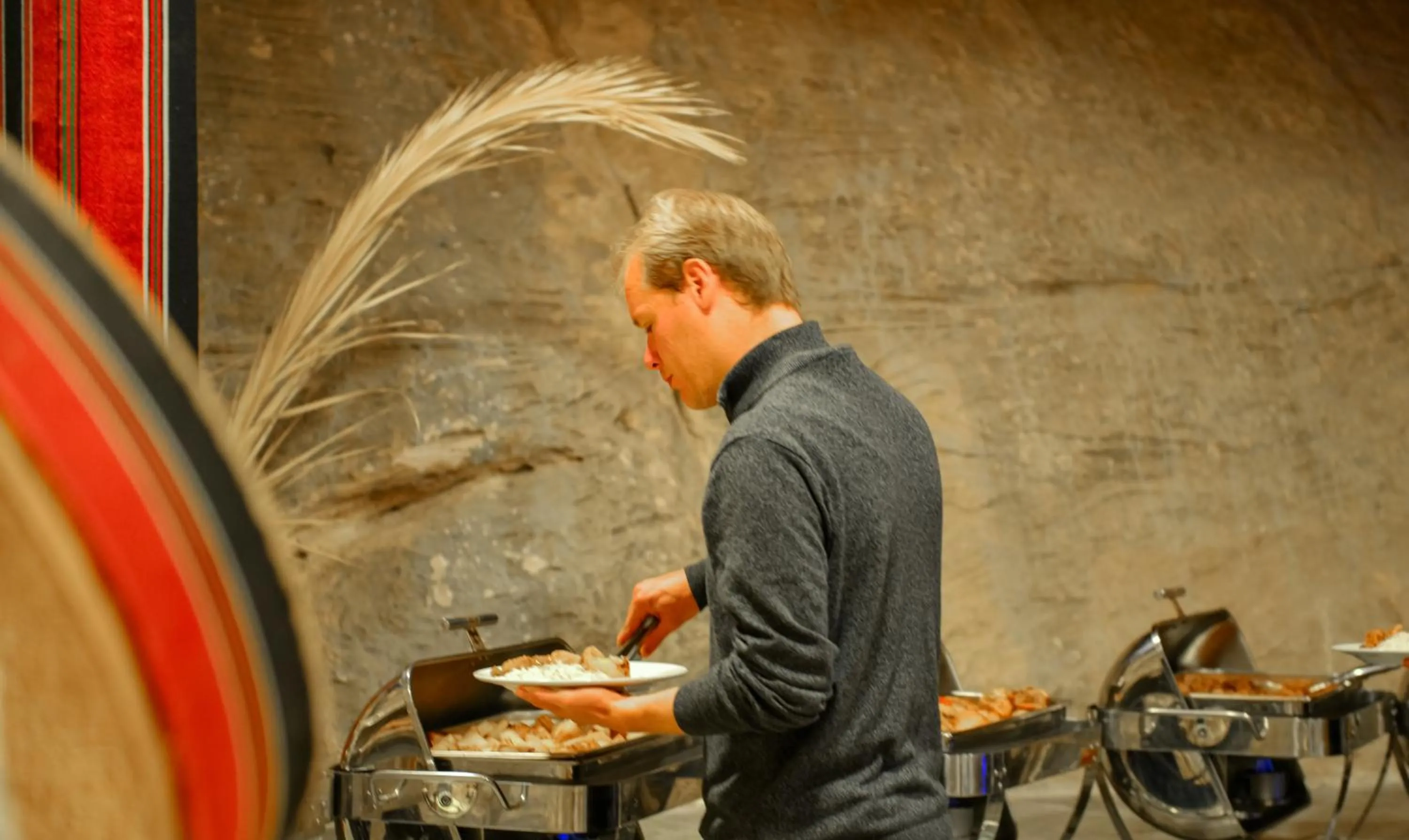 Restaurant/places to eat in Little Petra Bedouin Camp