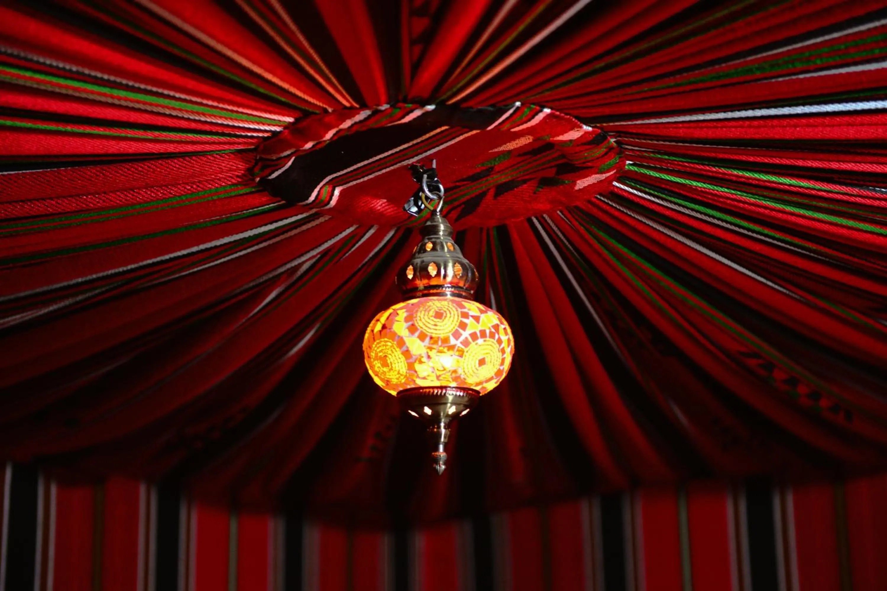 Photo of the whole room in Little Petra Bedouin Camp