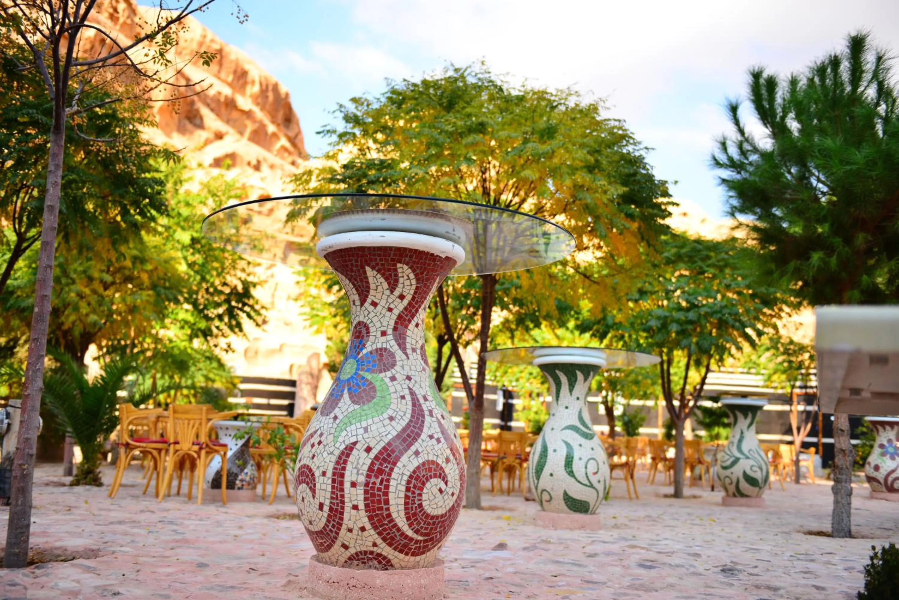Garden in Little Petra Bedouin Camp