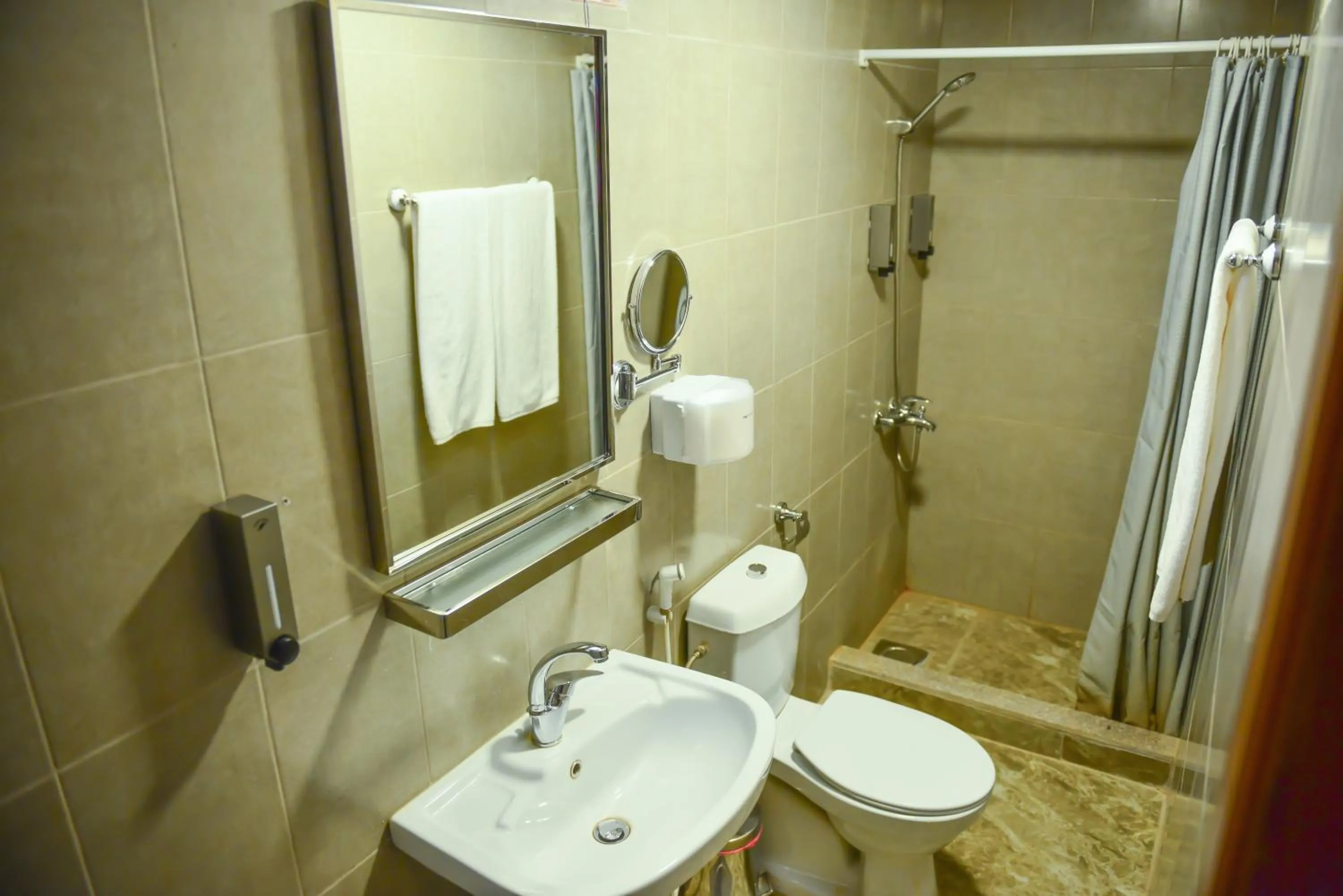 Bathroom in Little Petra Bedouin Camp