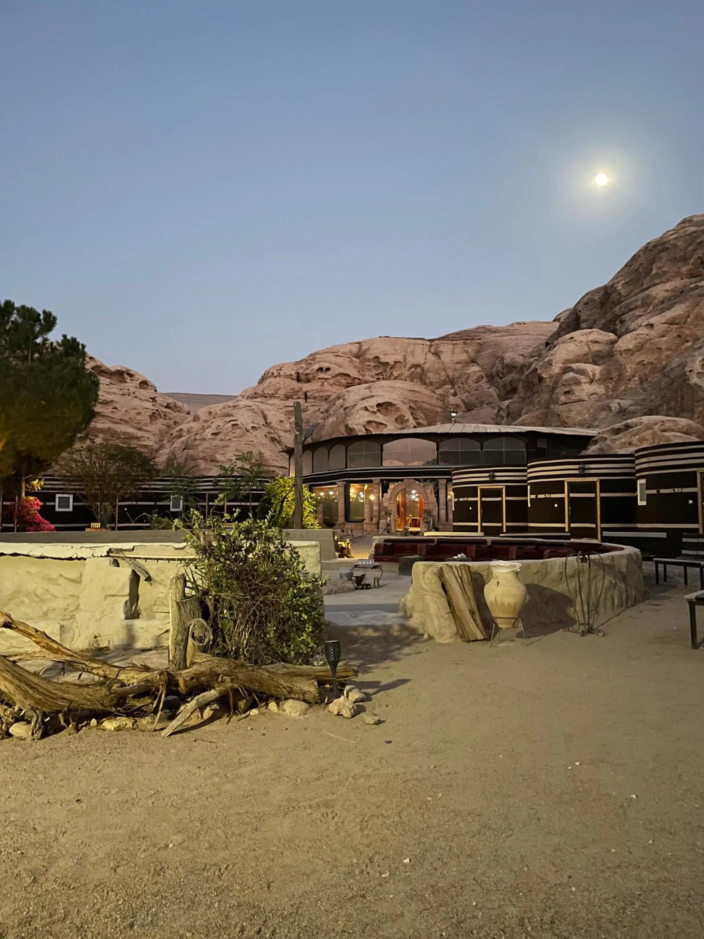 Nearby landmark in Little Petra Bedouin Camp