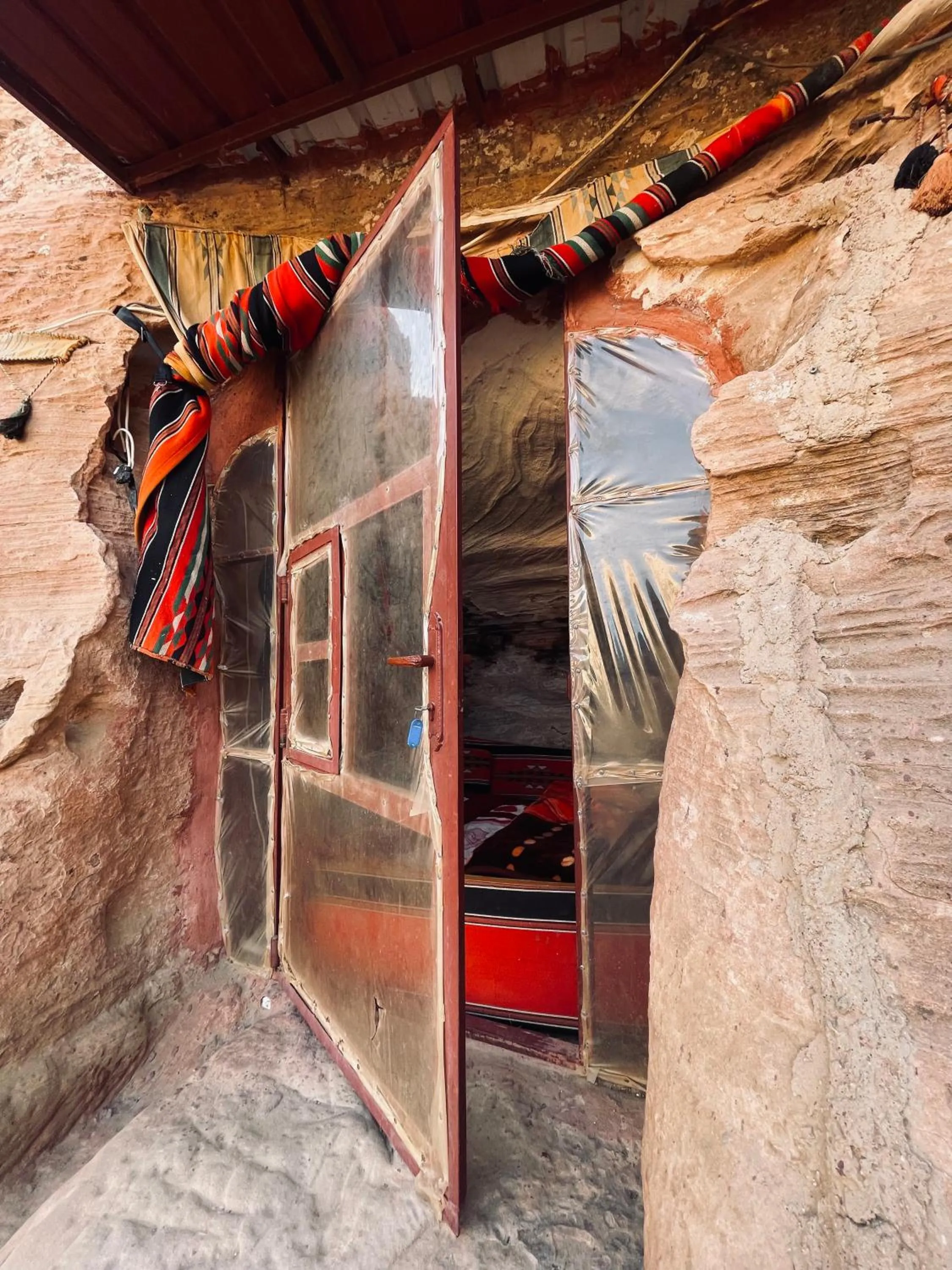 Property building in Little Petra Bedouin Camp