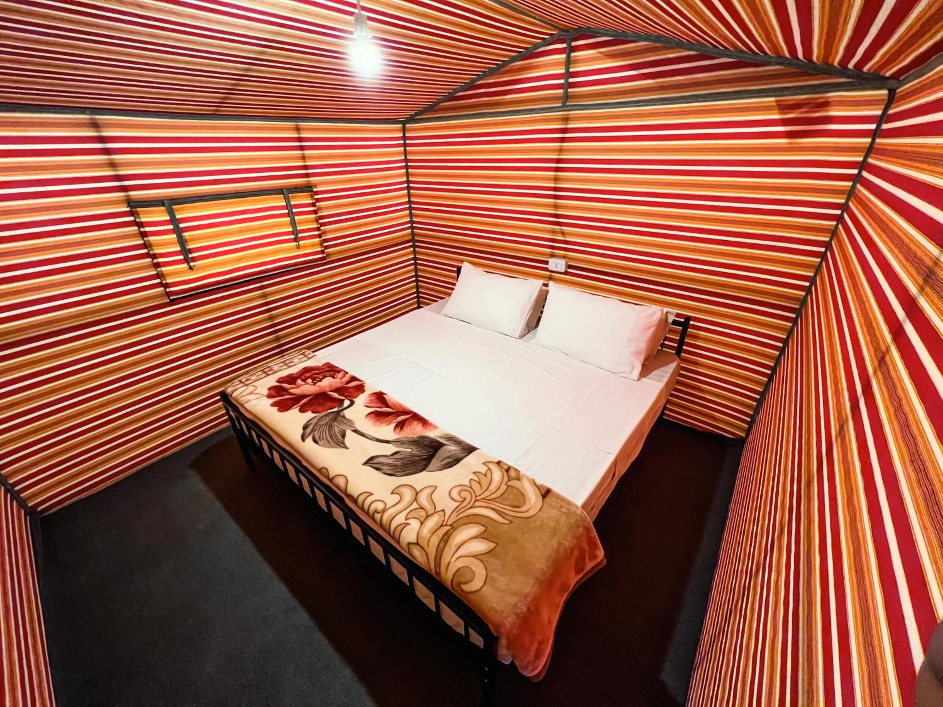 Photo of the whole room, Bed in Little Petra Bedouin Camp