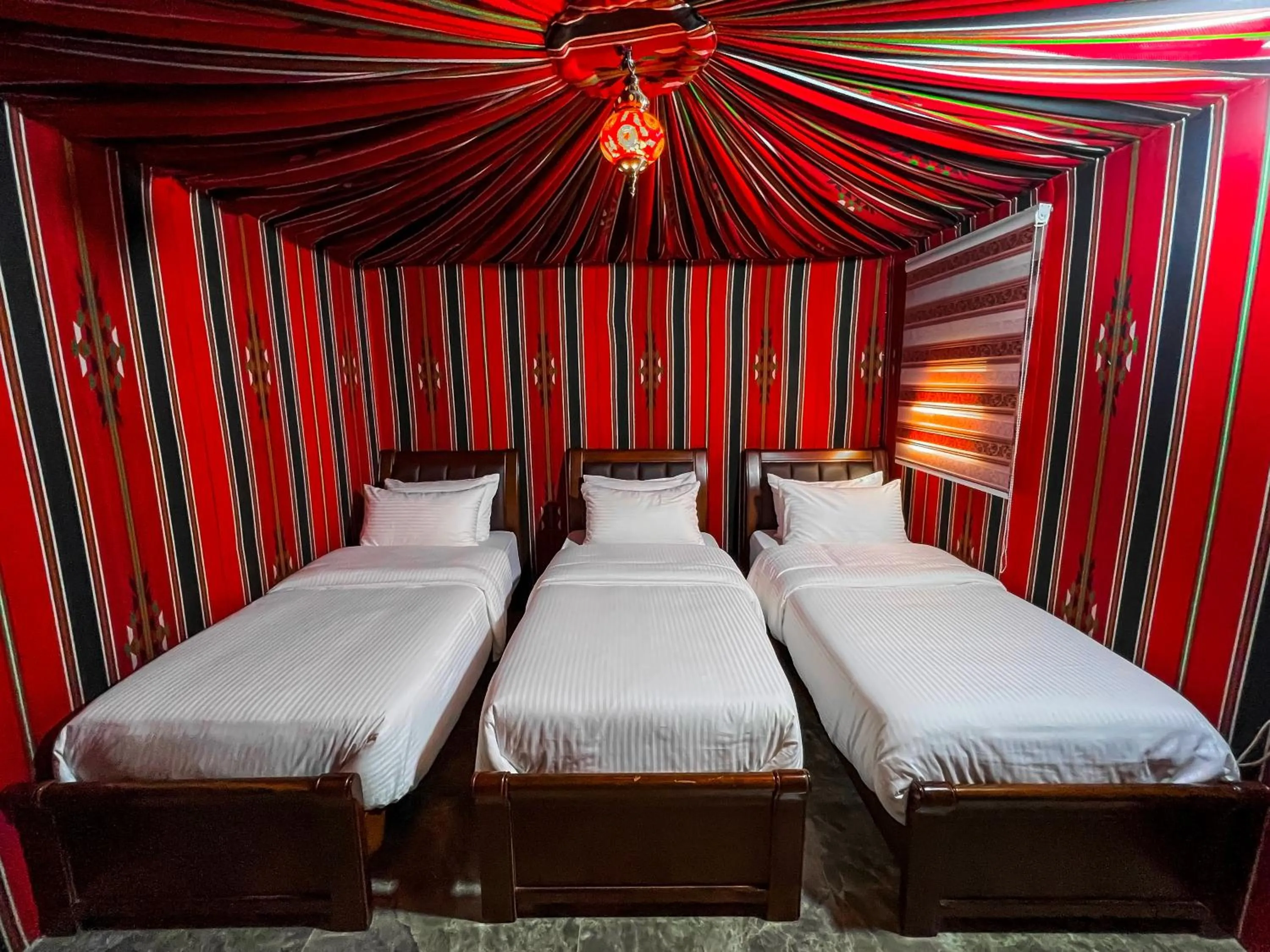 Photo of the whole room, Bed in Little Petra Bedouin Camp