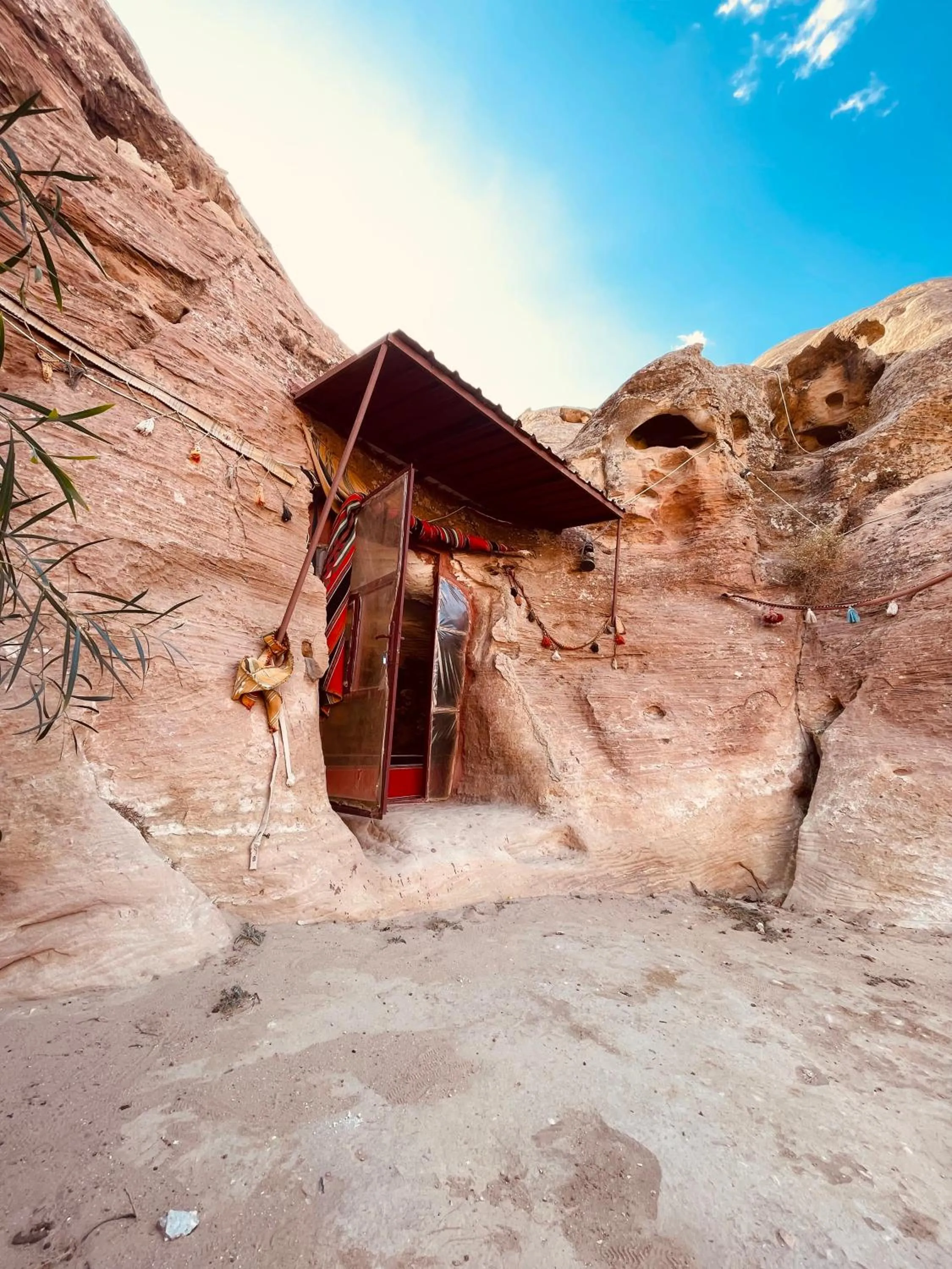 Property building in Little Petra Bedouin Camp
