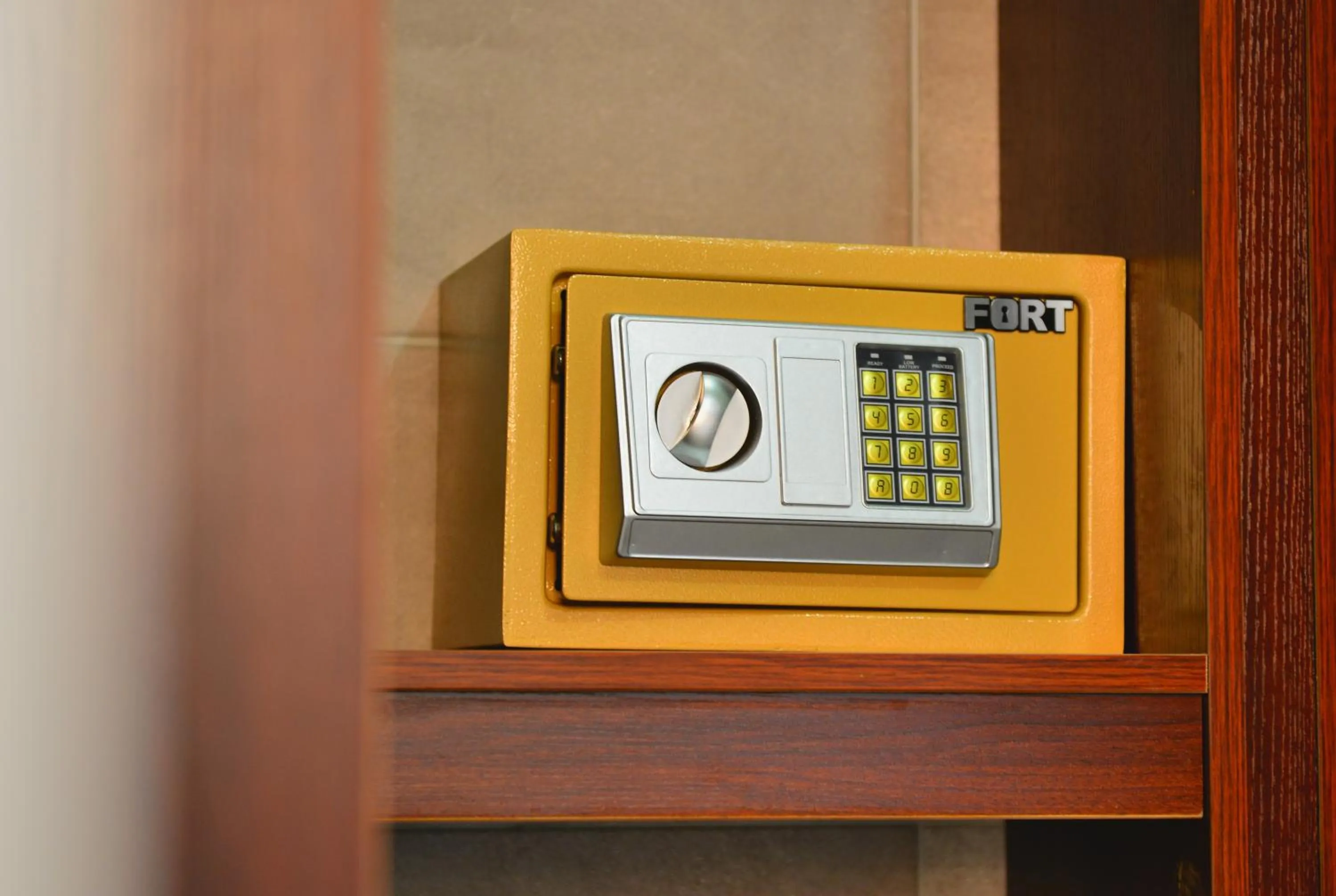 safe in Little Petra Bedouin Camp