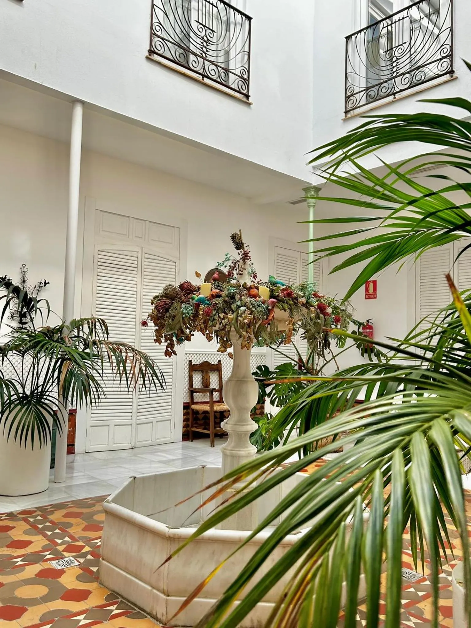 Patio in Hotel Madinat