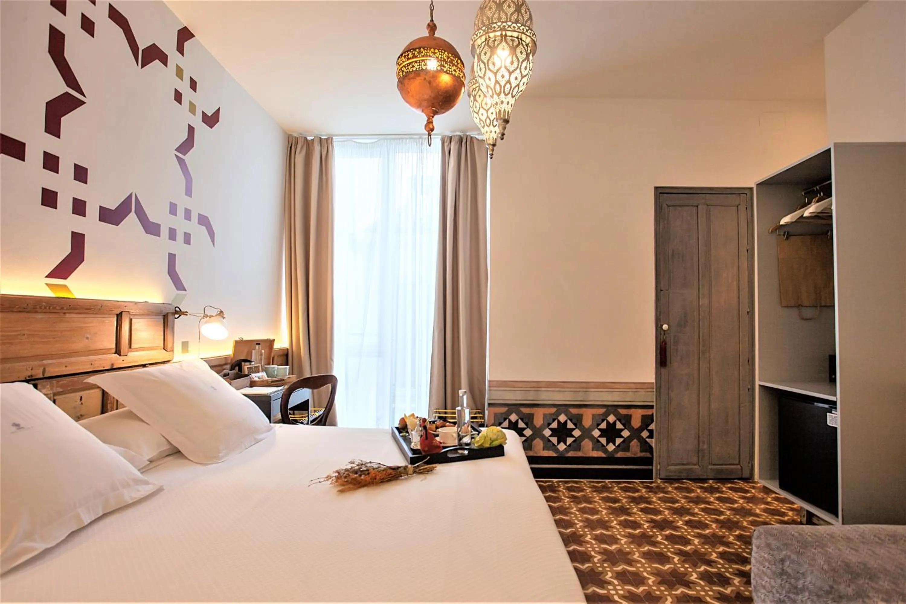 Bed in Hotel Madinat