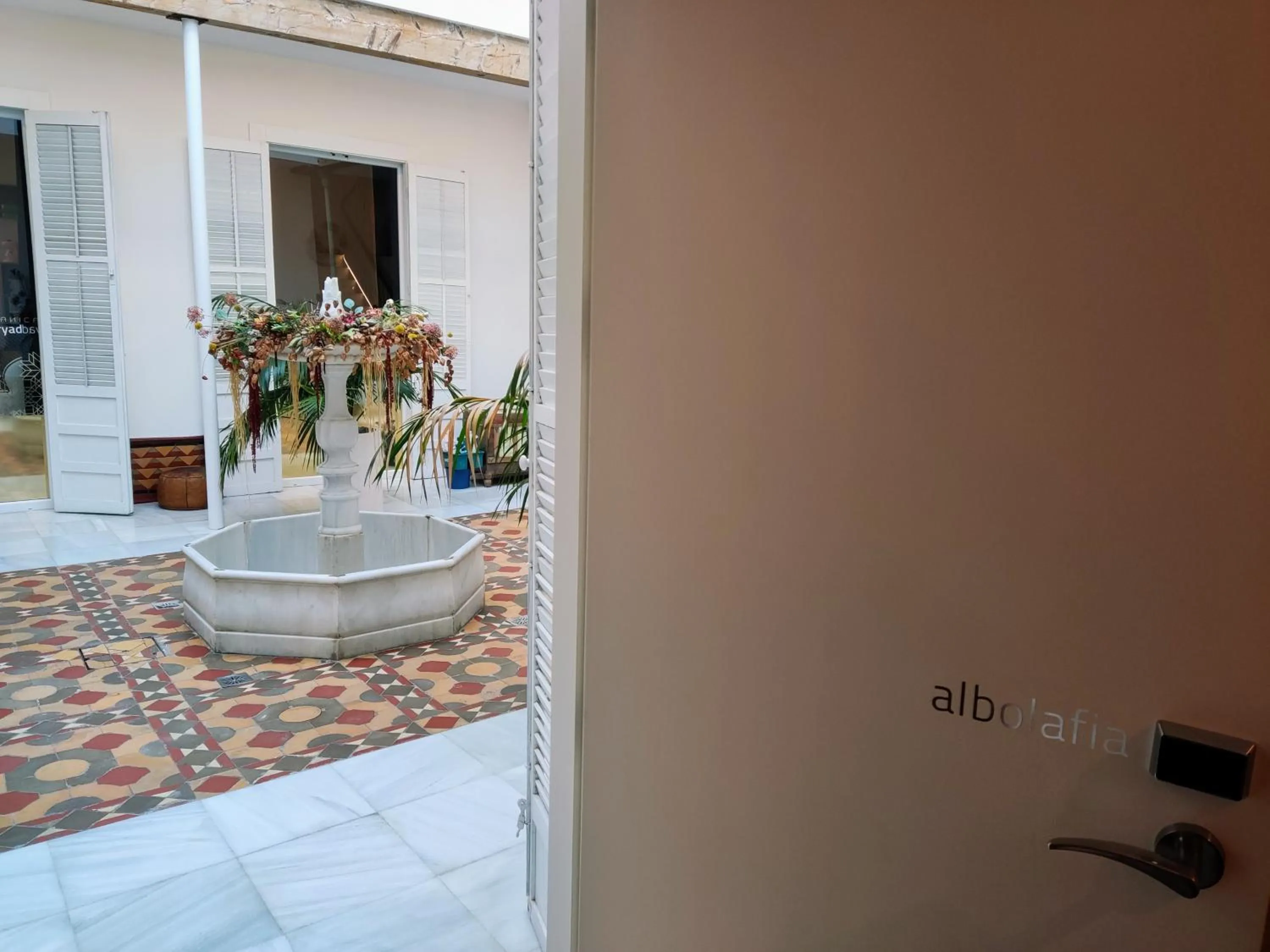 Patio in Hotel Madinat