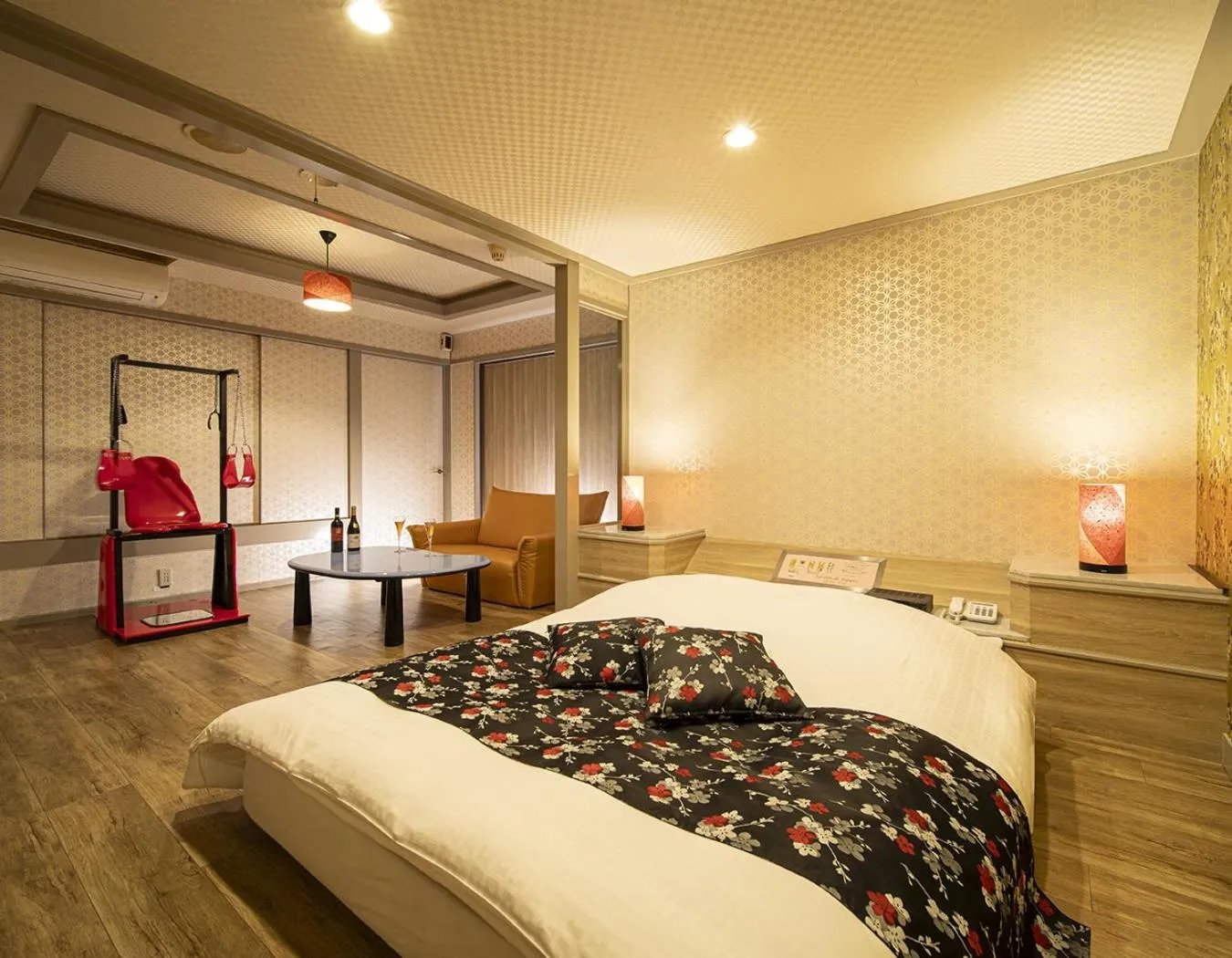 Bed in Hotel Jardin de Fleurs (Adult Only)