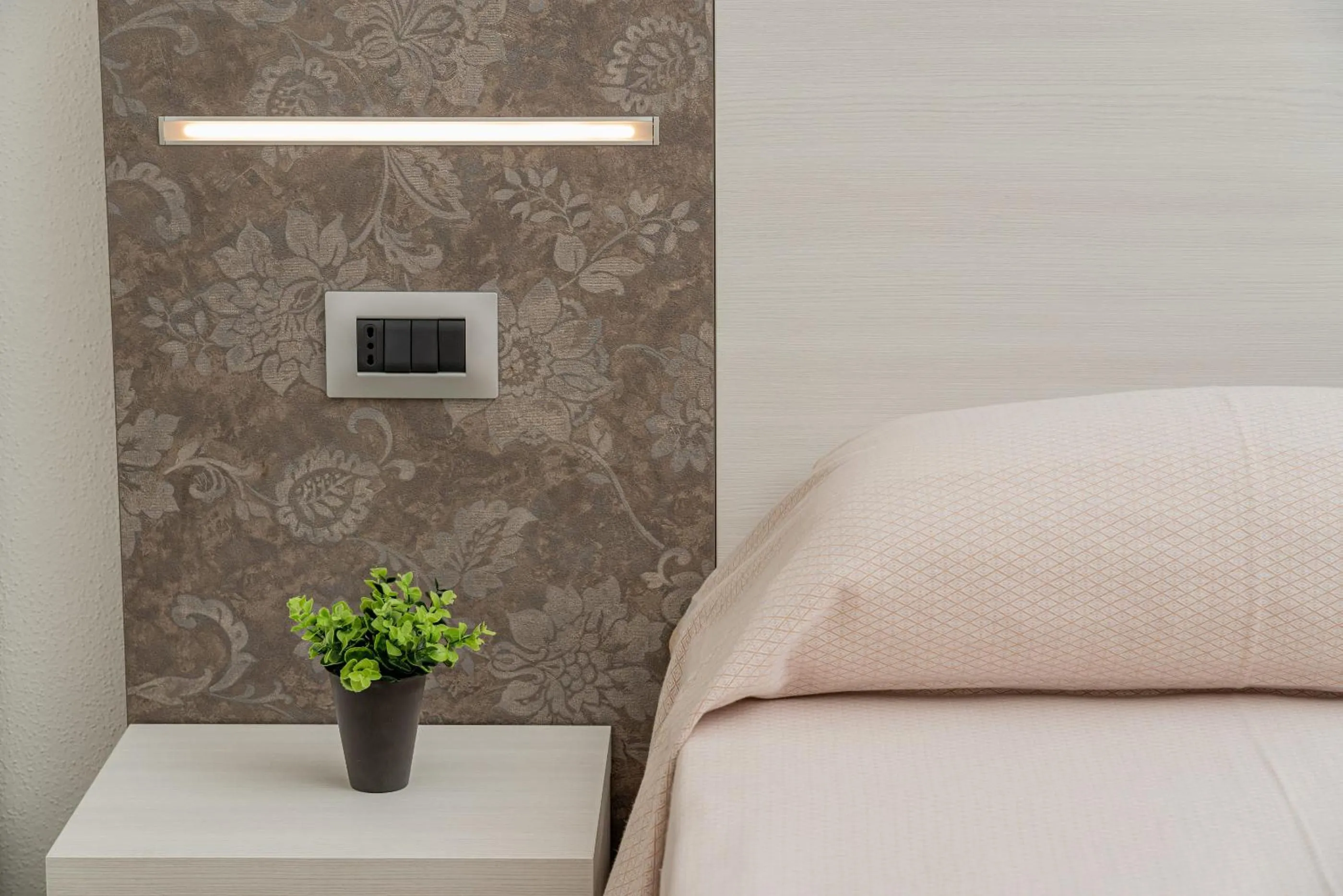 Bed in I Ginepri Hotel