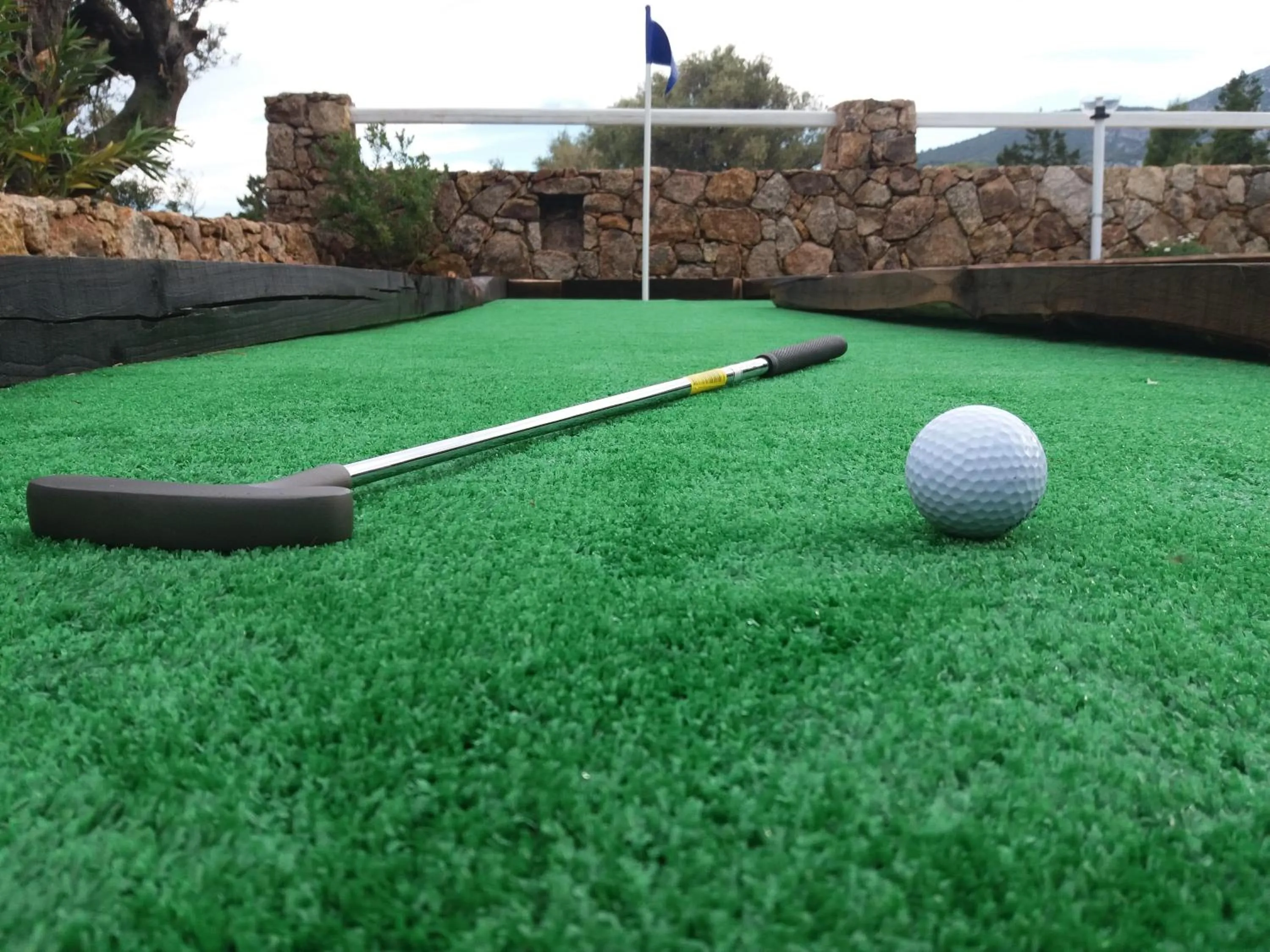 Children play ground in I Ginepri Hotel