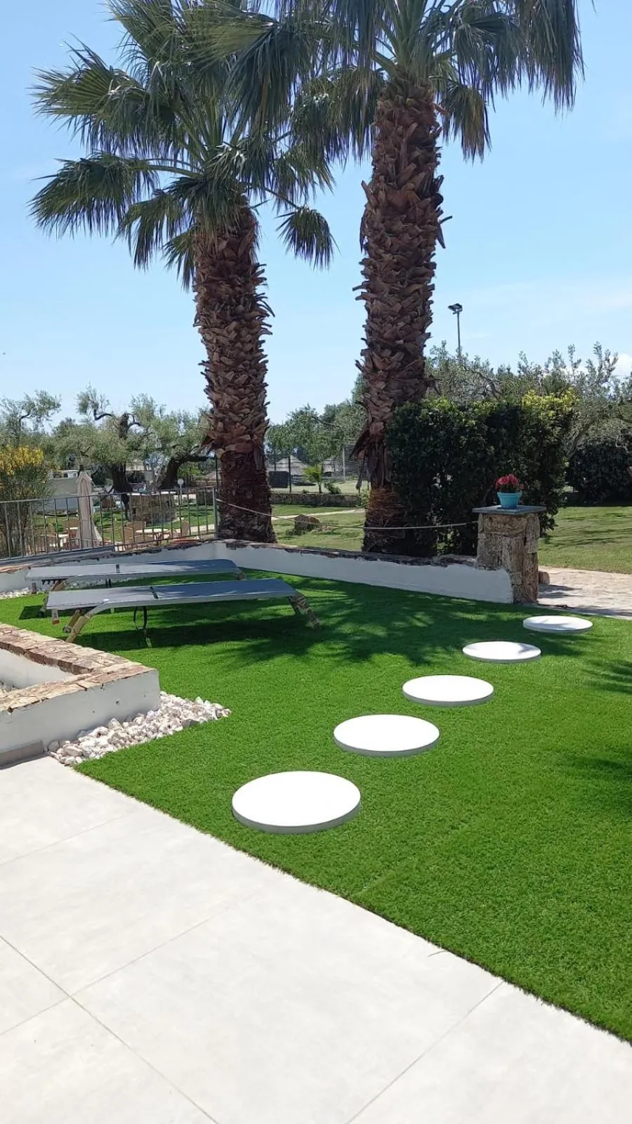 Garden in I Ginepri Hotel