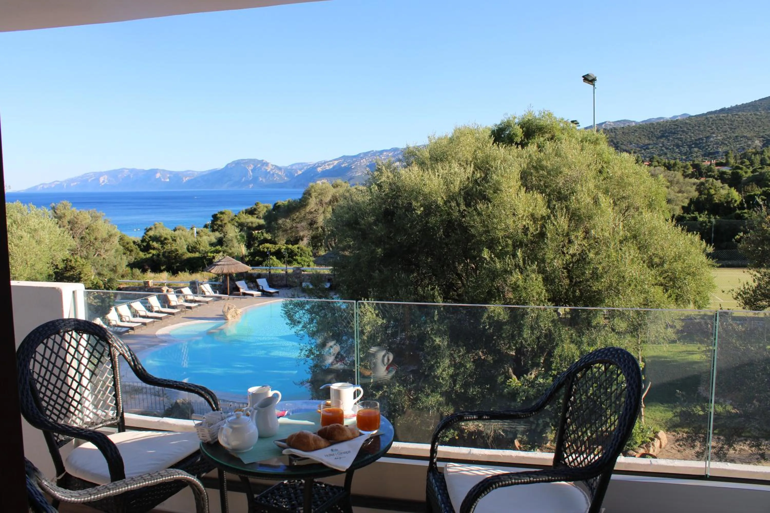 Balcony/Terrace in I Ginepri Hotel