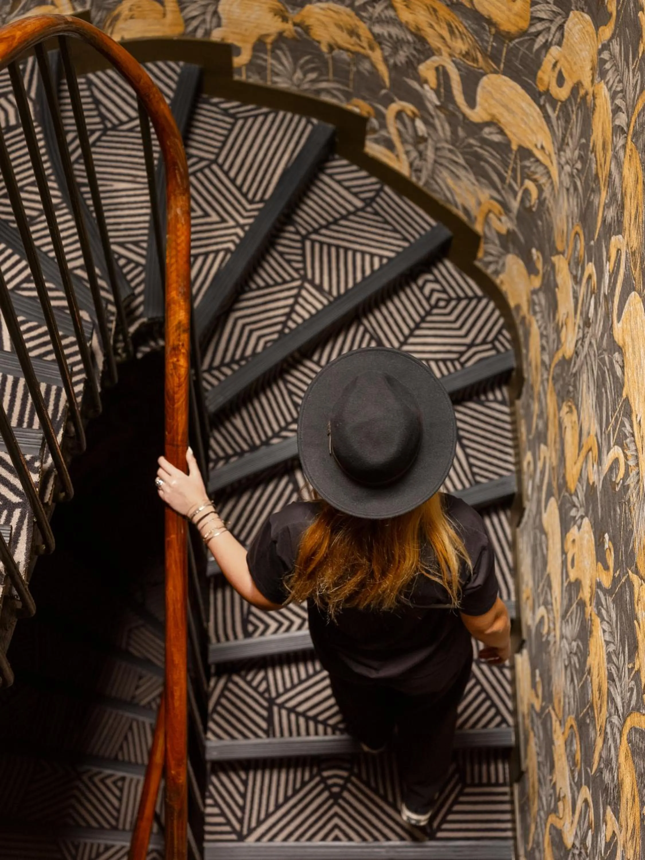 Decorative detail in Snob Hotel