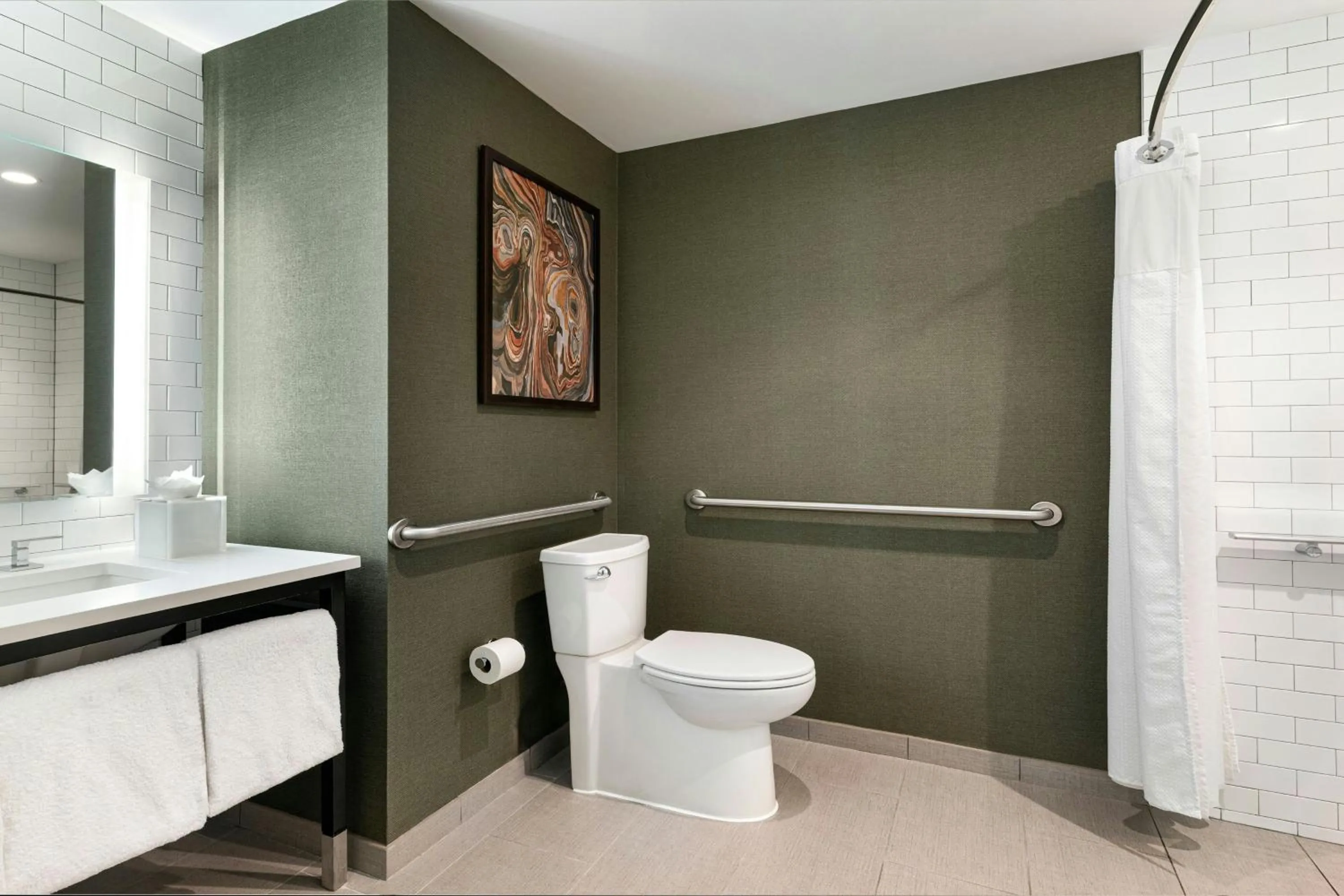 Bathroom in The Elmore Hotel, DFW Southlake, a Tribute Portfolio Hotel