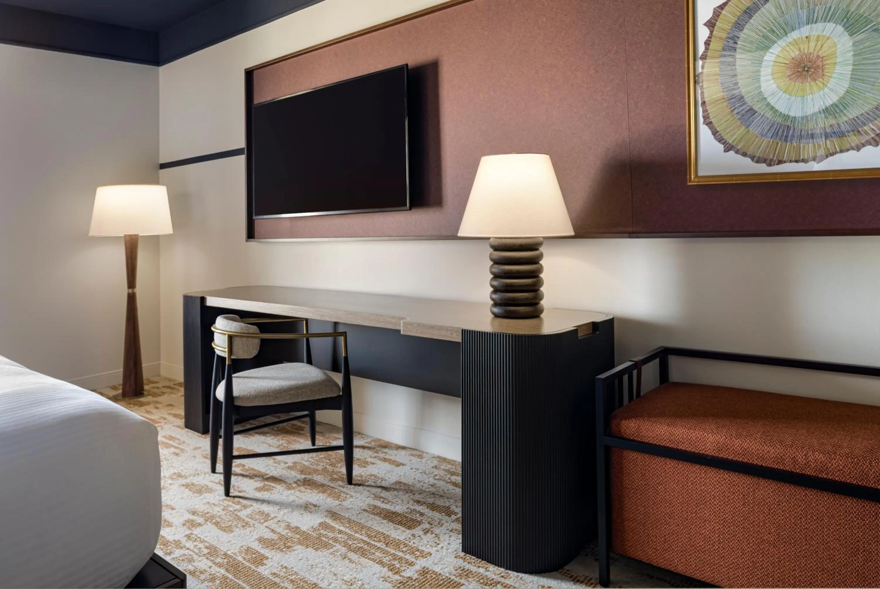 Bedroom, Bed in The Elmore Hotel, DFW Southlake, a Tribute Portfolio Hotel