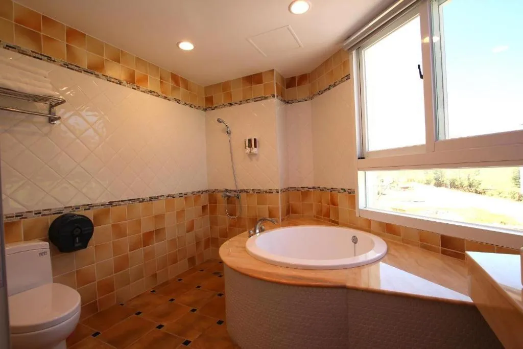 Bathroom in Island on the Sea