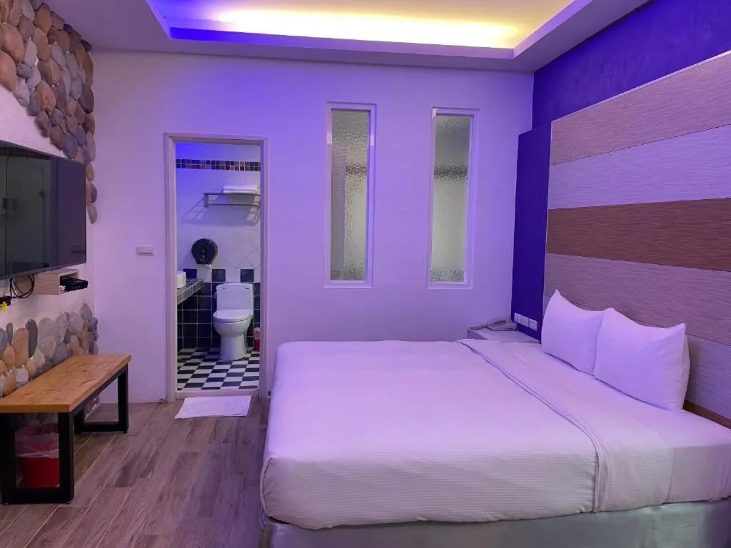 Bed in Island on the Sea