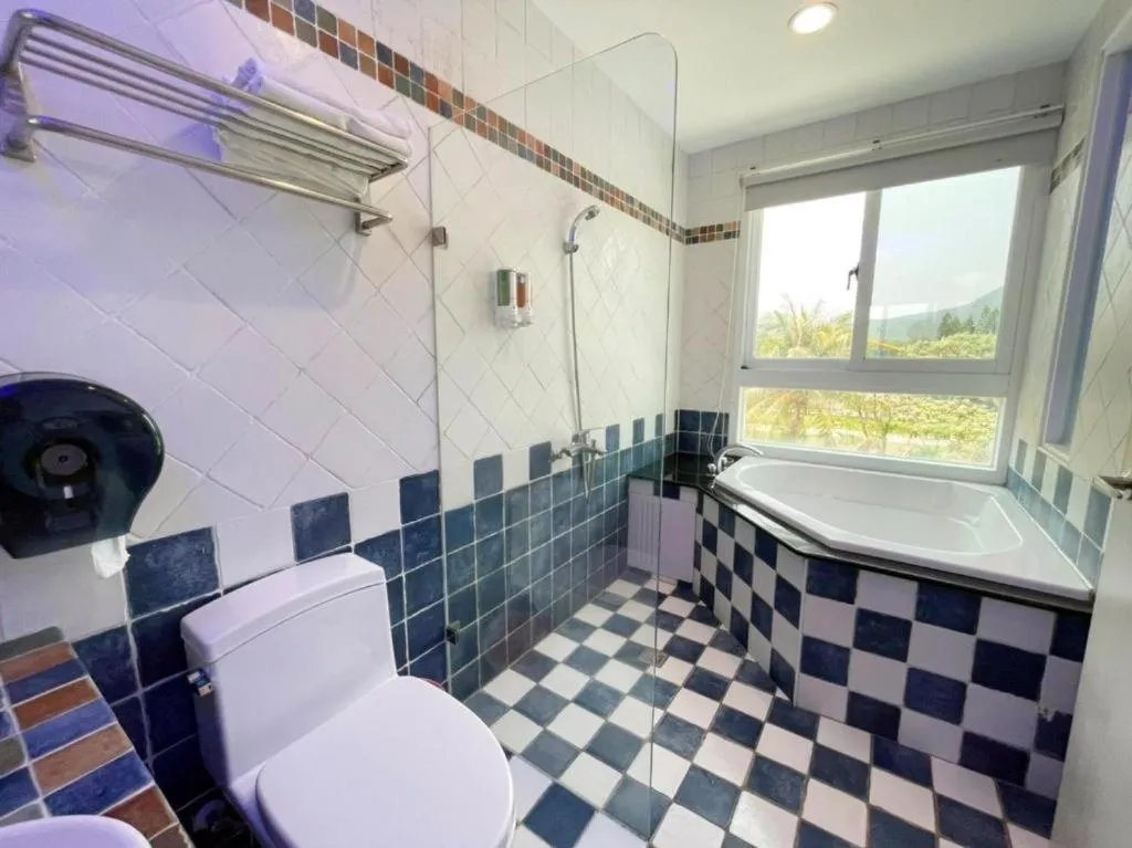 Bathroom in Island on the Sea