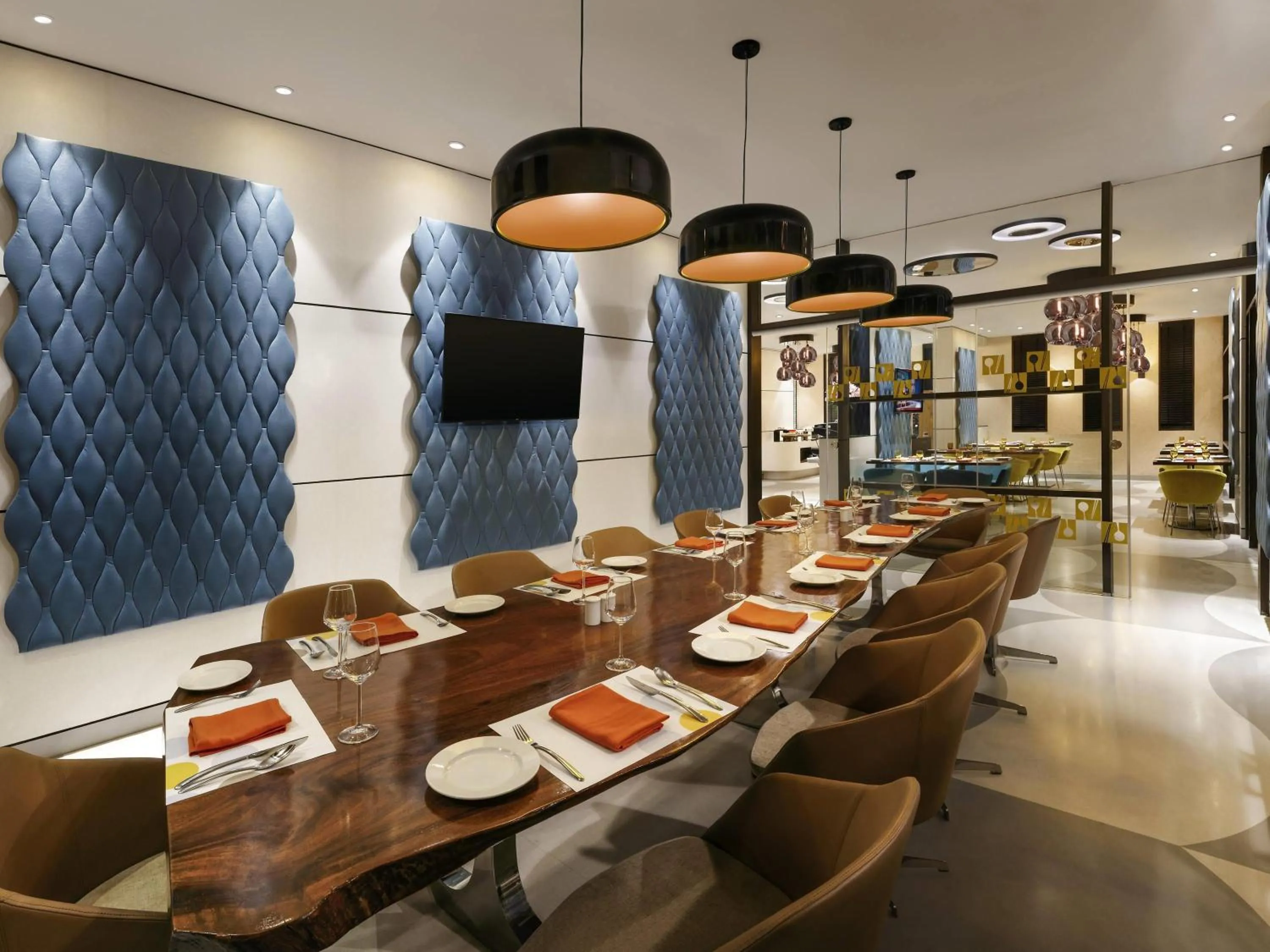 Restaurant/places to eat in Novotel Guwahati GS Road