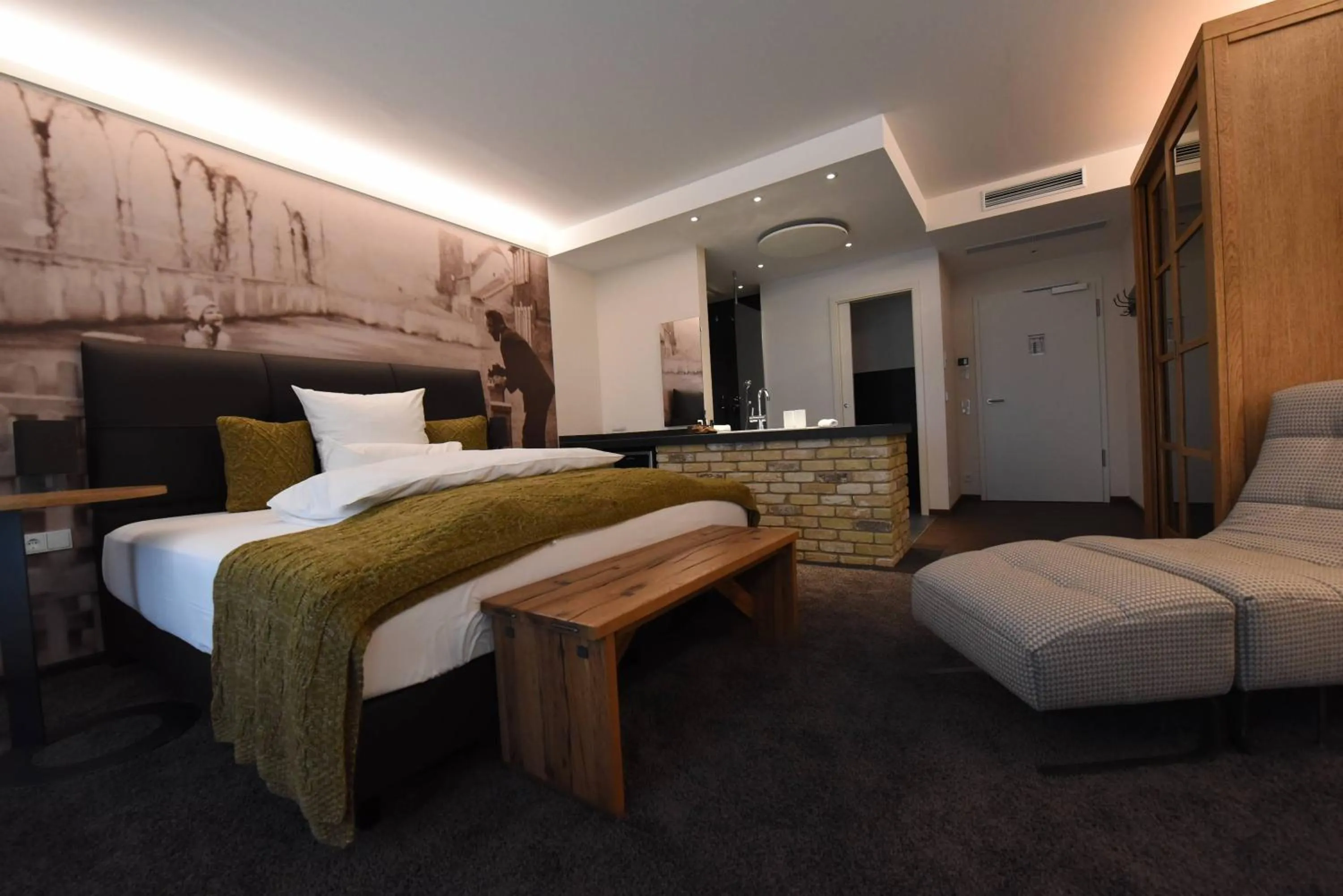 Photo of the whole room, Bed in Höll am Main