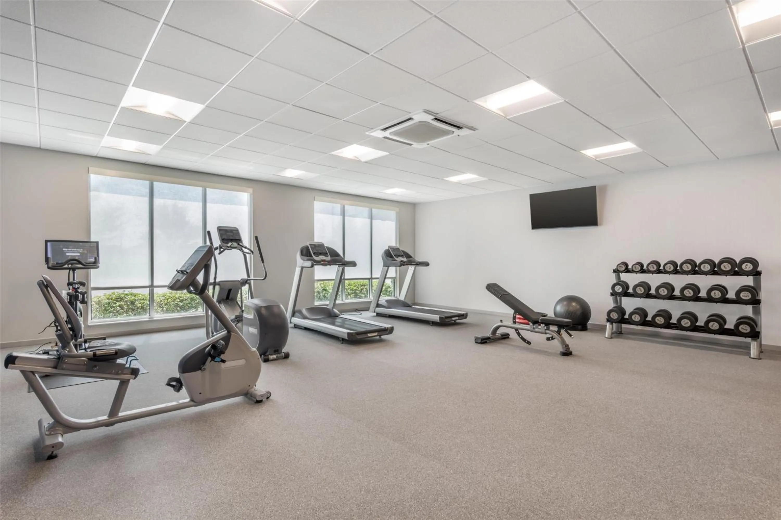 Fitness centre/facilities in Hampton Inn Eufaula Al